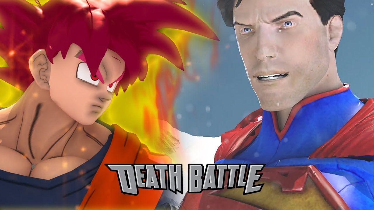 1280x720 Goku VS Superman 2 DEATH BATTLE coming soon!