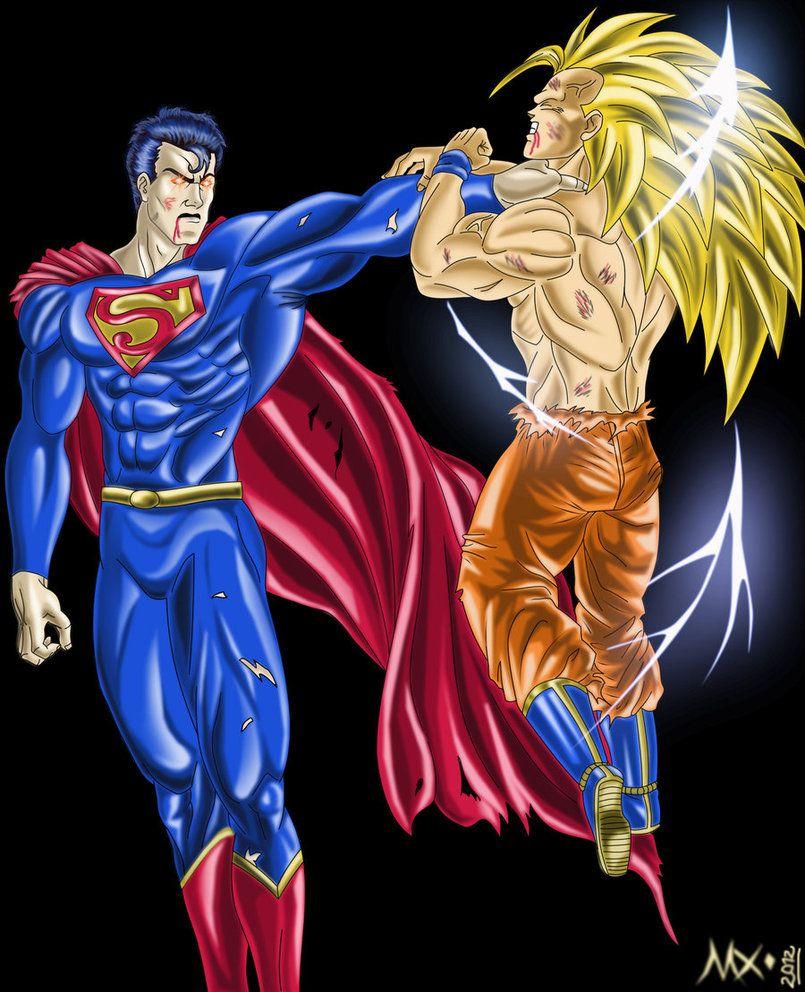 805x992 Goku vs Superman: Buuuuuttt