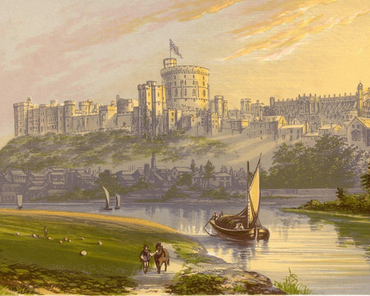 1280x1024 History Windsor Castle England desktop PC and Mac wallpaper
