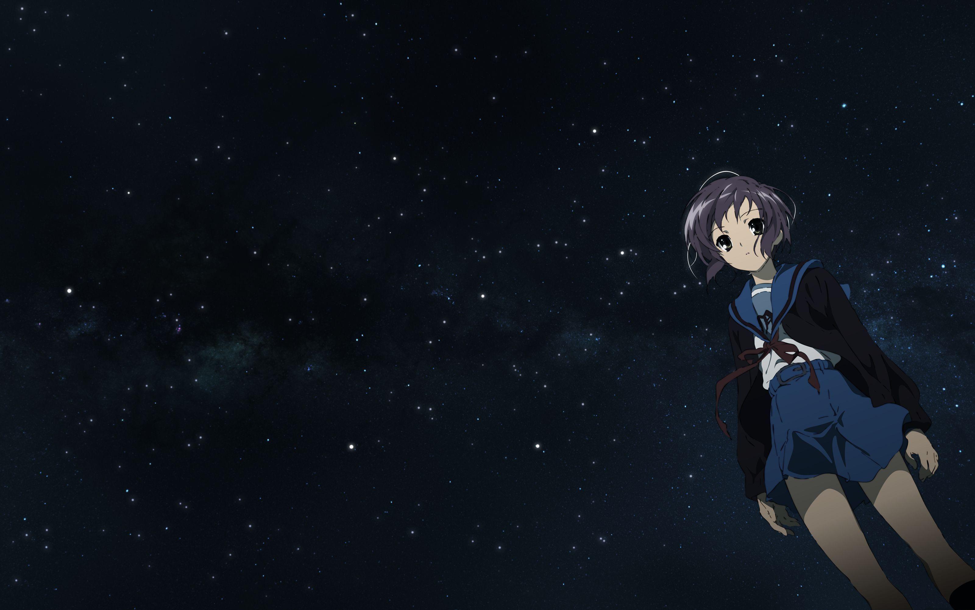 3200x2003 Anime Melancholy Of Haruhi Suzumiya Yuki Nagato Anime