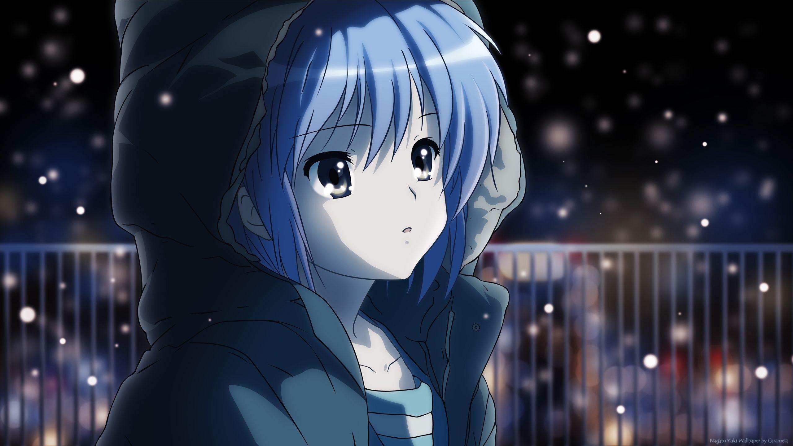2560x1440 Disappearance Of Haruhi Nagato Wallpaper