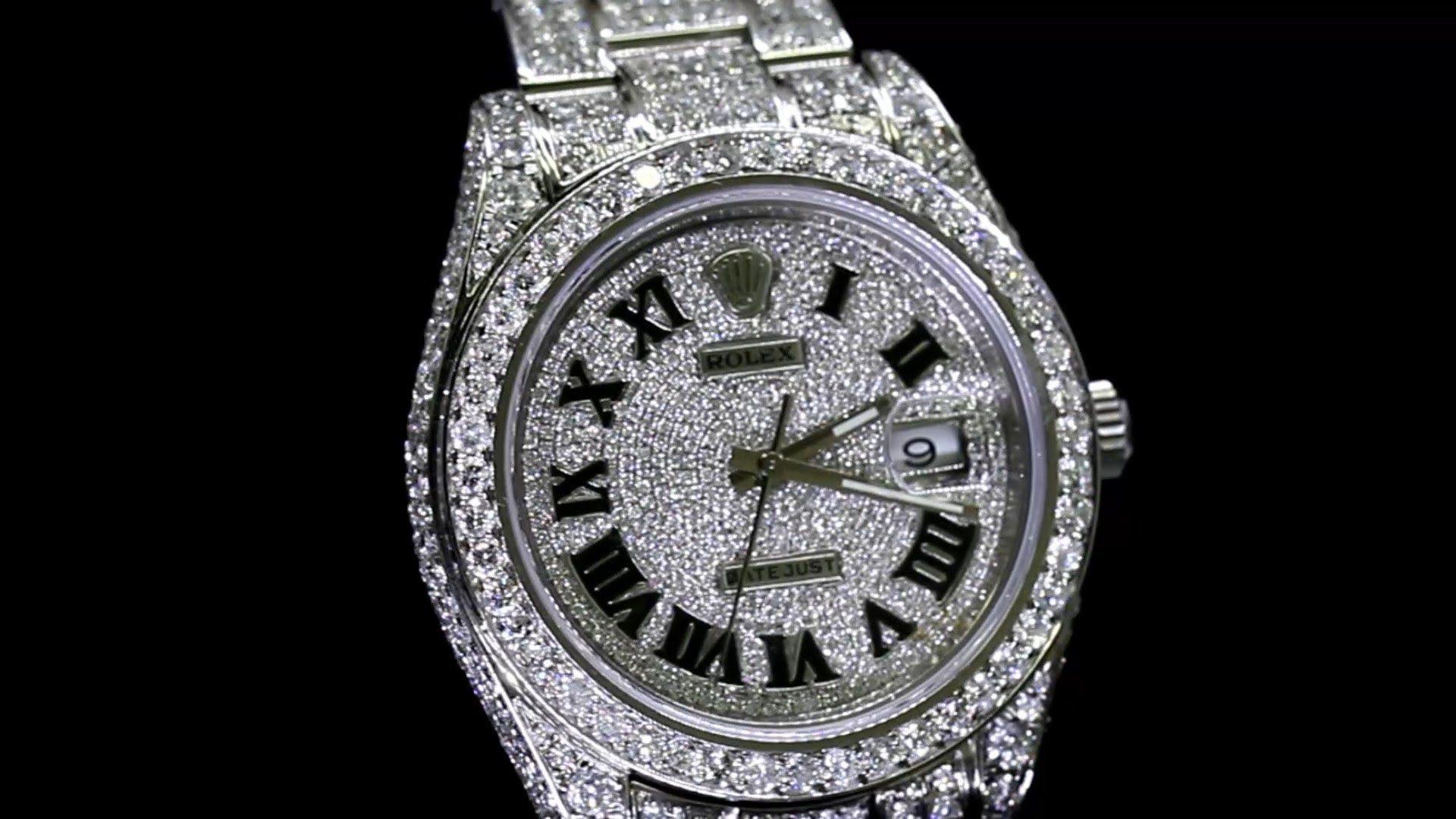 1920x1080 Diamond Watch Wallpaper