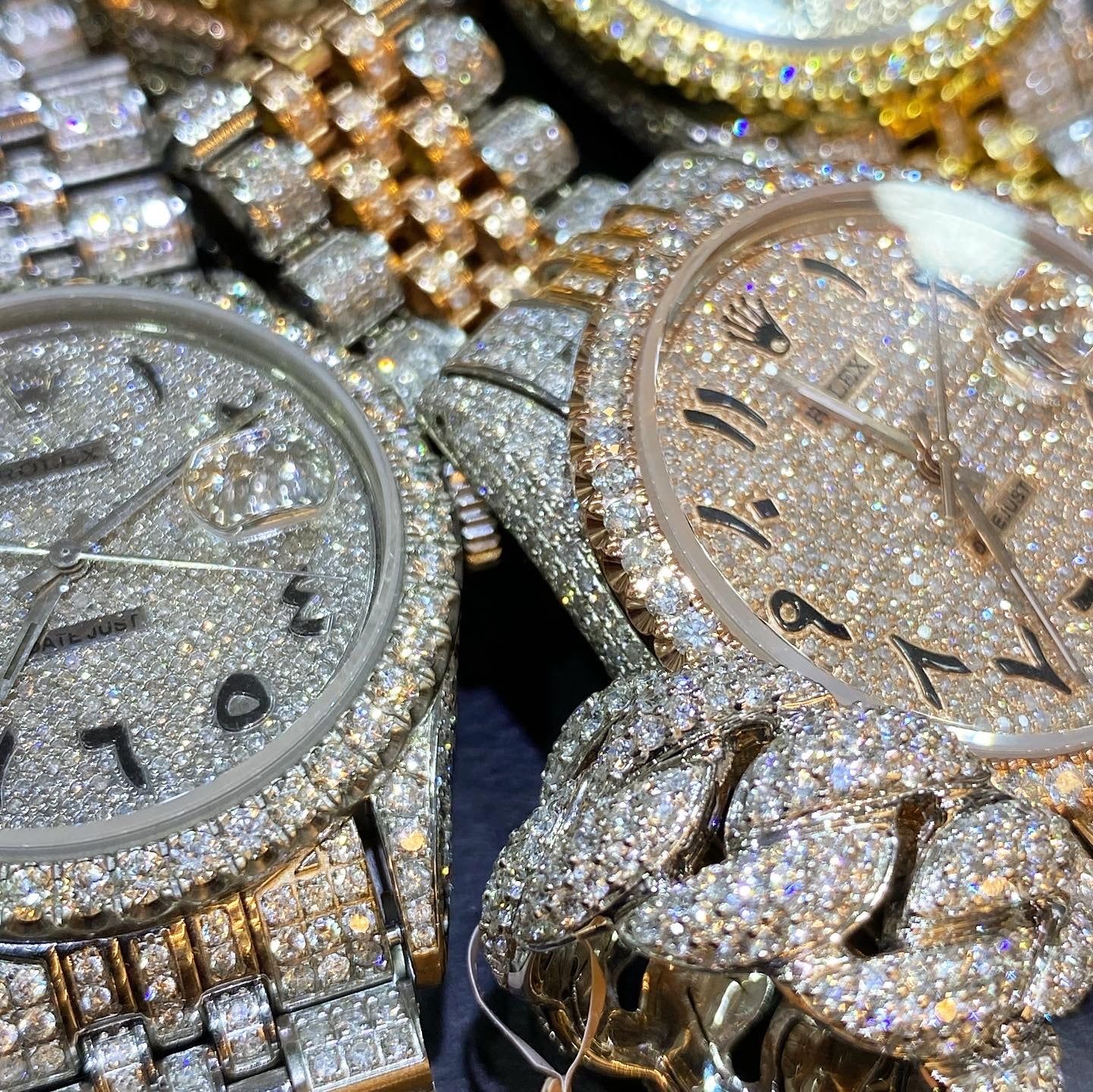 1440x1439 Rolex Fully Bust Down Watches