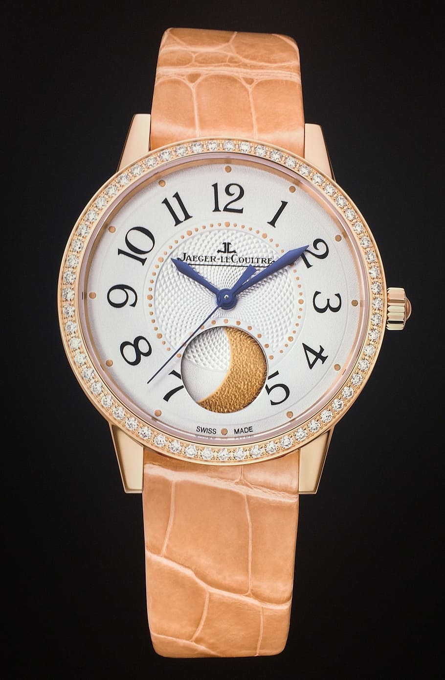 910x1388 HD wallpaper: watch, jaeger lecoultre, diamond, time, clock, instrument of time