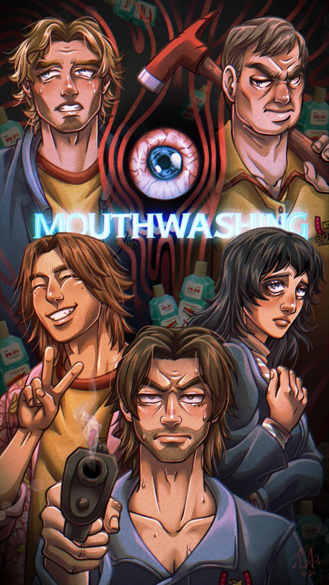 1078x1917 Mouthwashing Wallpaper
