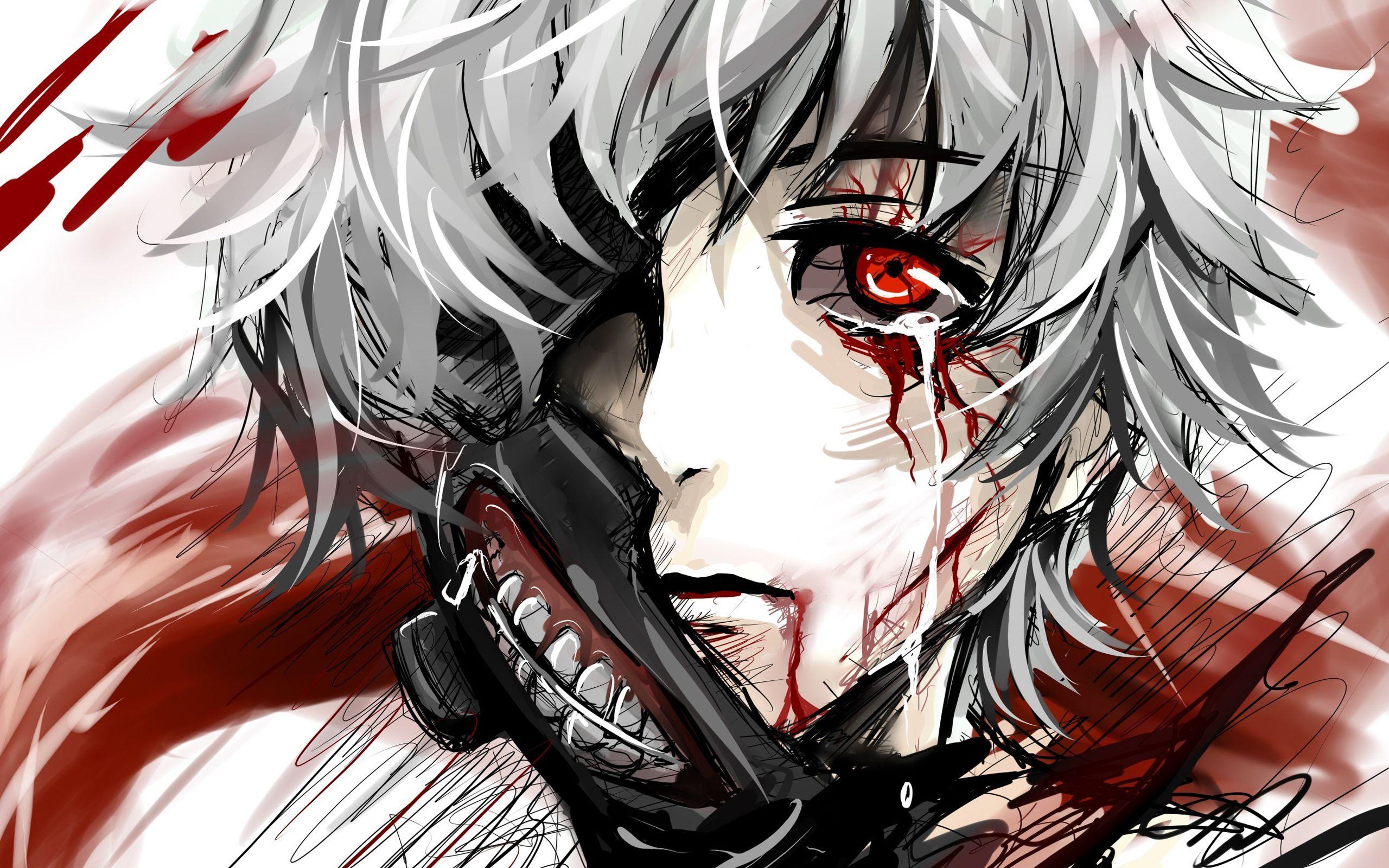 Kaneki Crying Wallpapers Top Free Kaneki Crying Backgrounds Wallpaperaccess