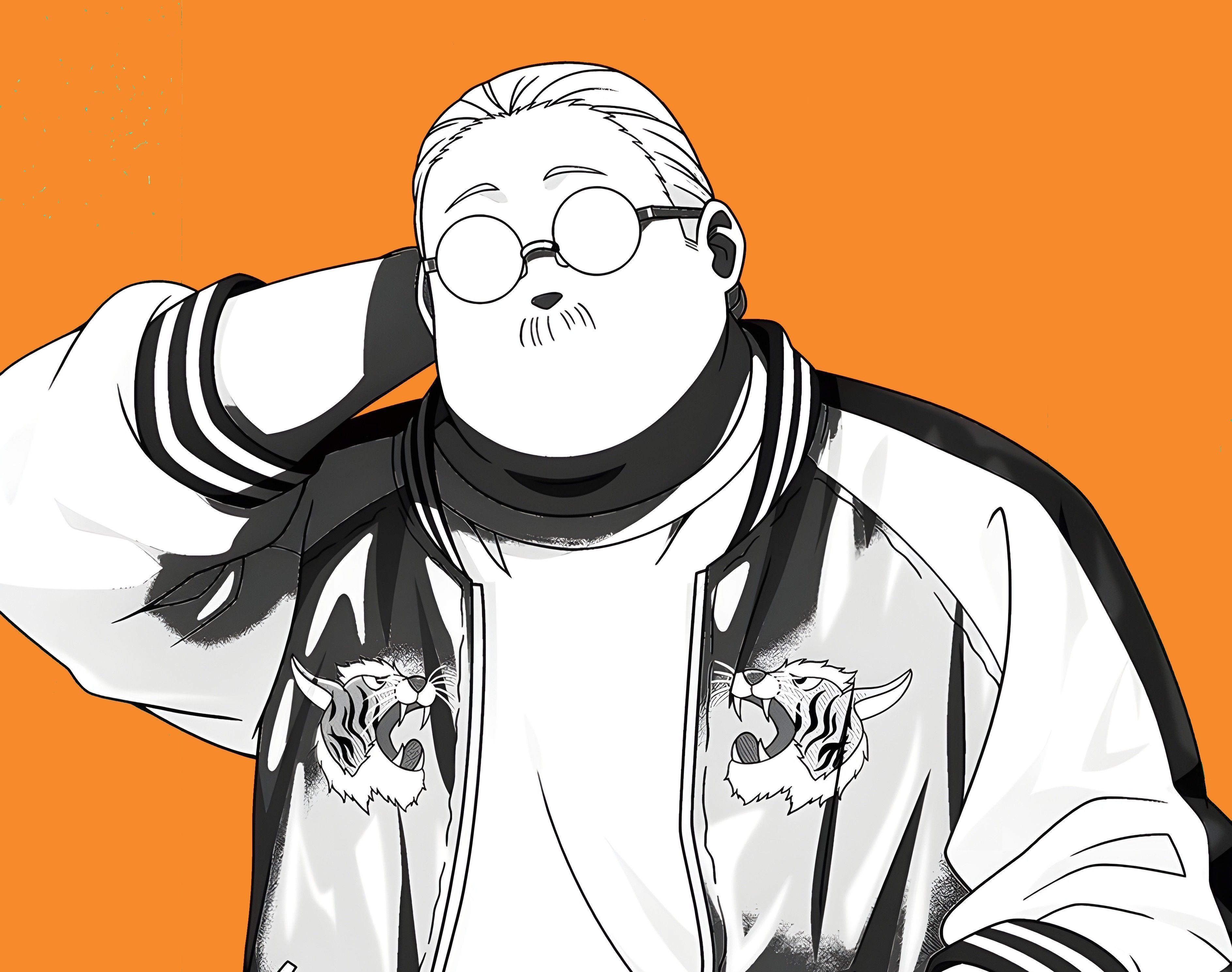 3776x2978 Download Anime Sakamoto Days Taro Sakamoto Orange Anime HD Wallpaper