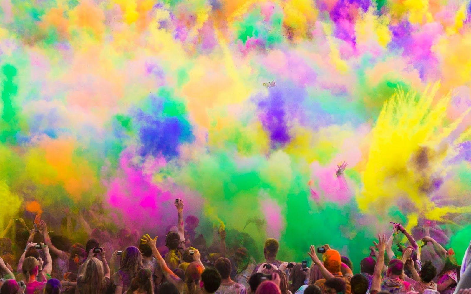 1600x1000 Colorful Holi Festival HD Wallpaper 2020 HD Wallpaper, High