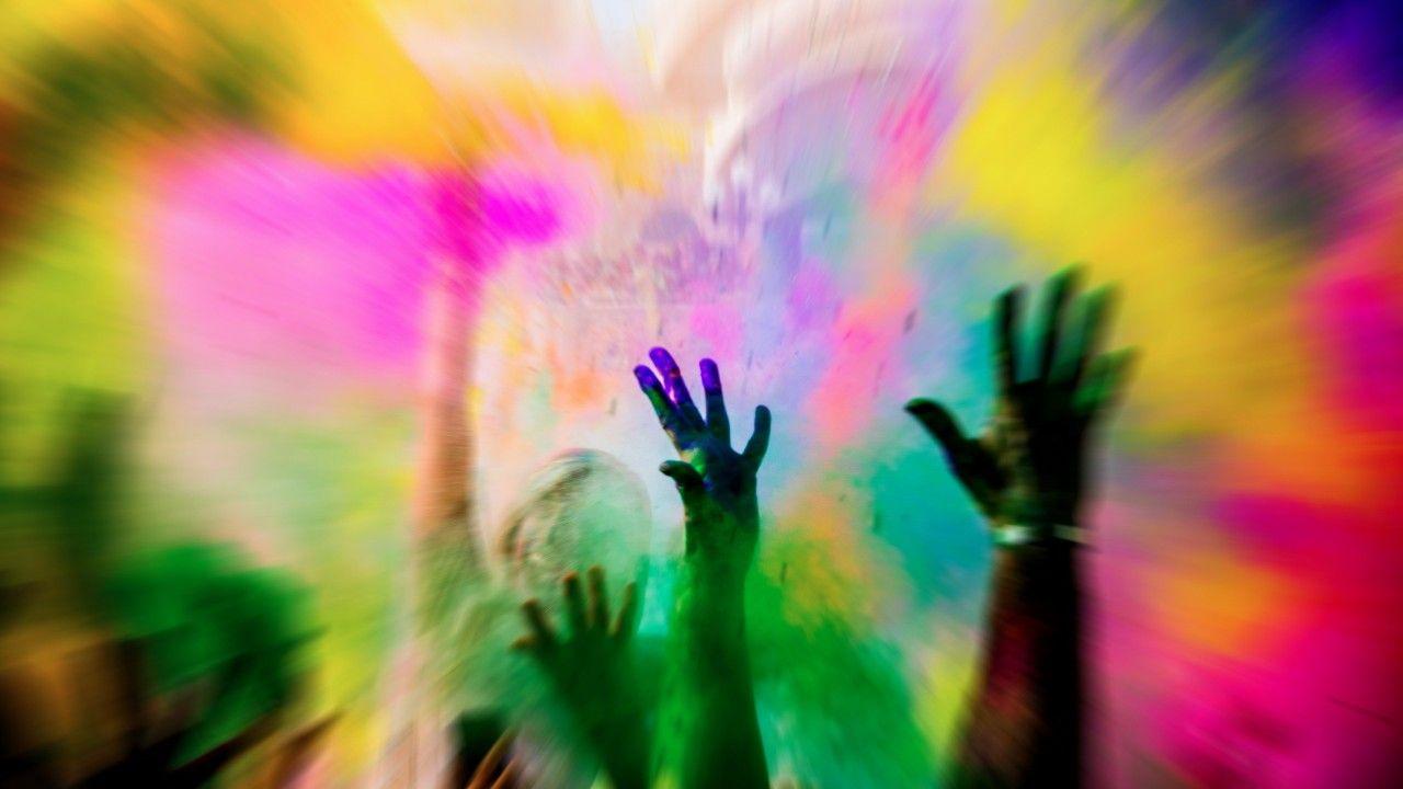 1280x720 Wallpaper Holi, Festival of colors, Indian festivals, HD
