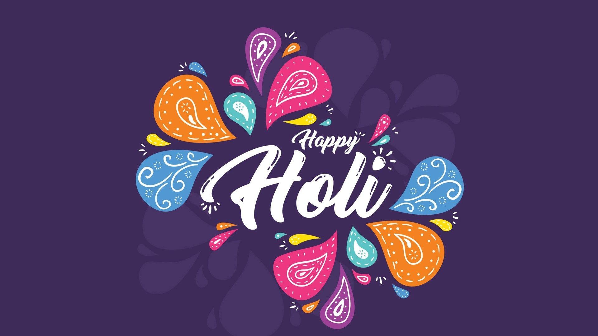 1920x1080 Happy Holi Festival HD Wallpaper