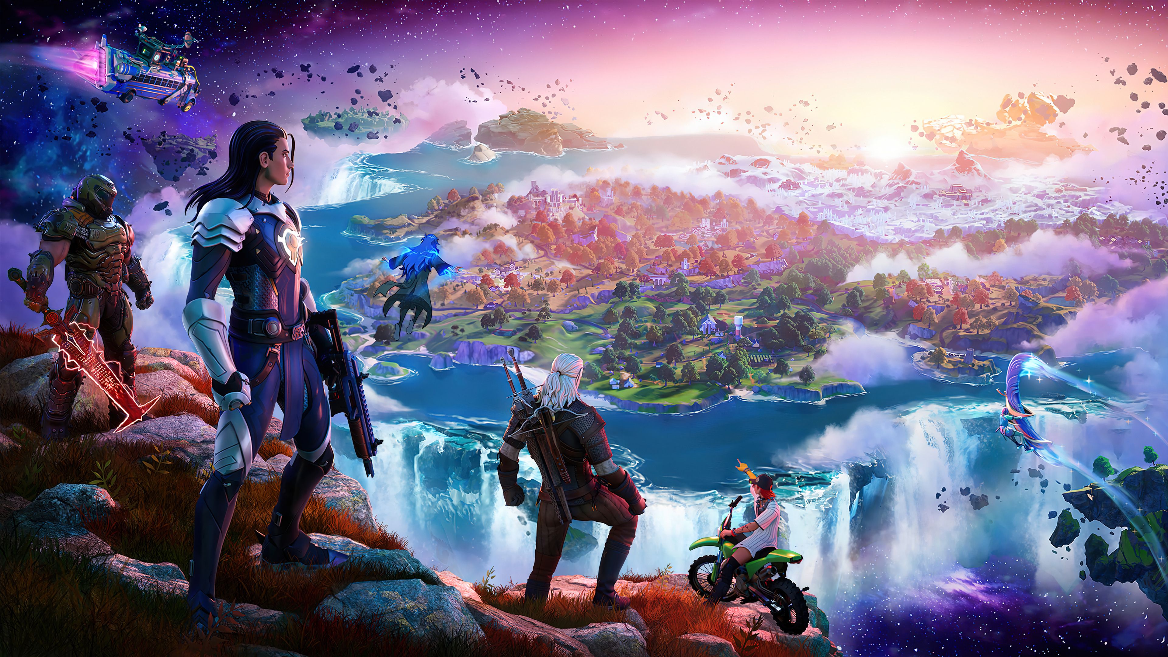 3840x2160 Fortnite Adventure: Stunning 4K Ultra HD Wallpaper Experience