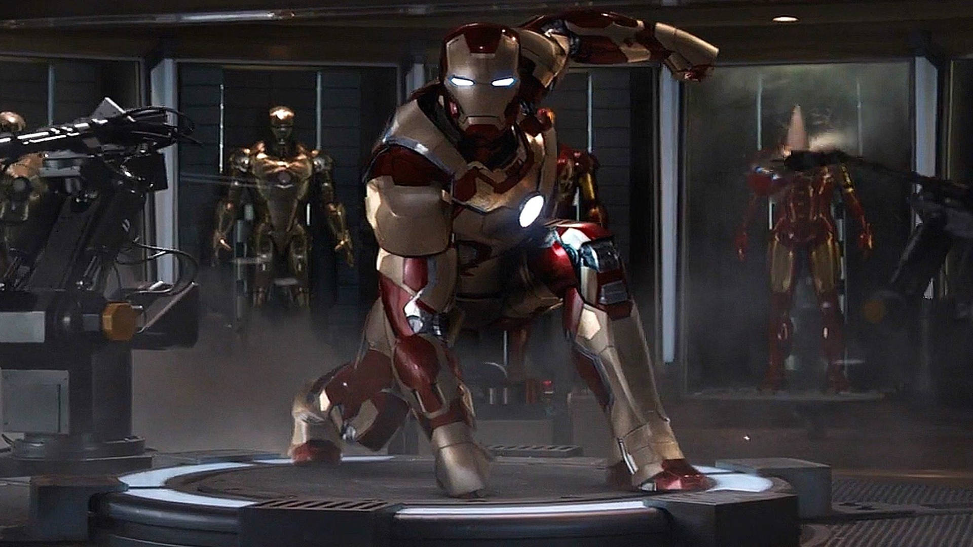 1920x1080 Download Iron Man Mark 3 Ready for Action Wallpaper