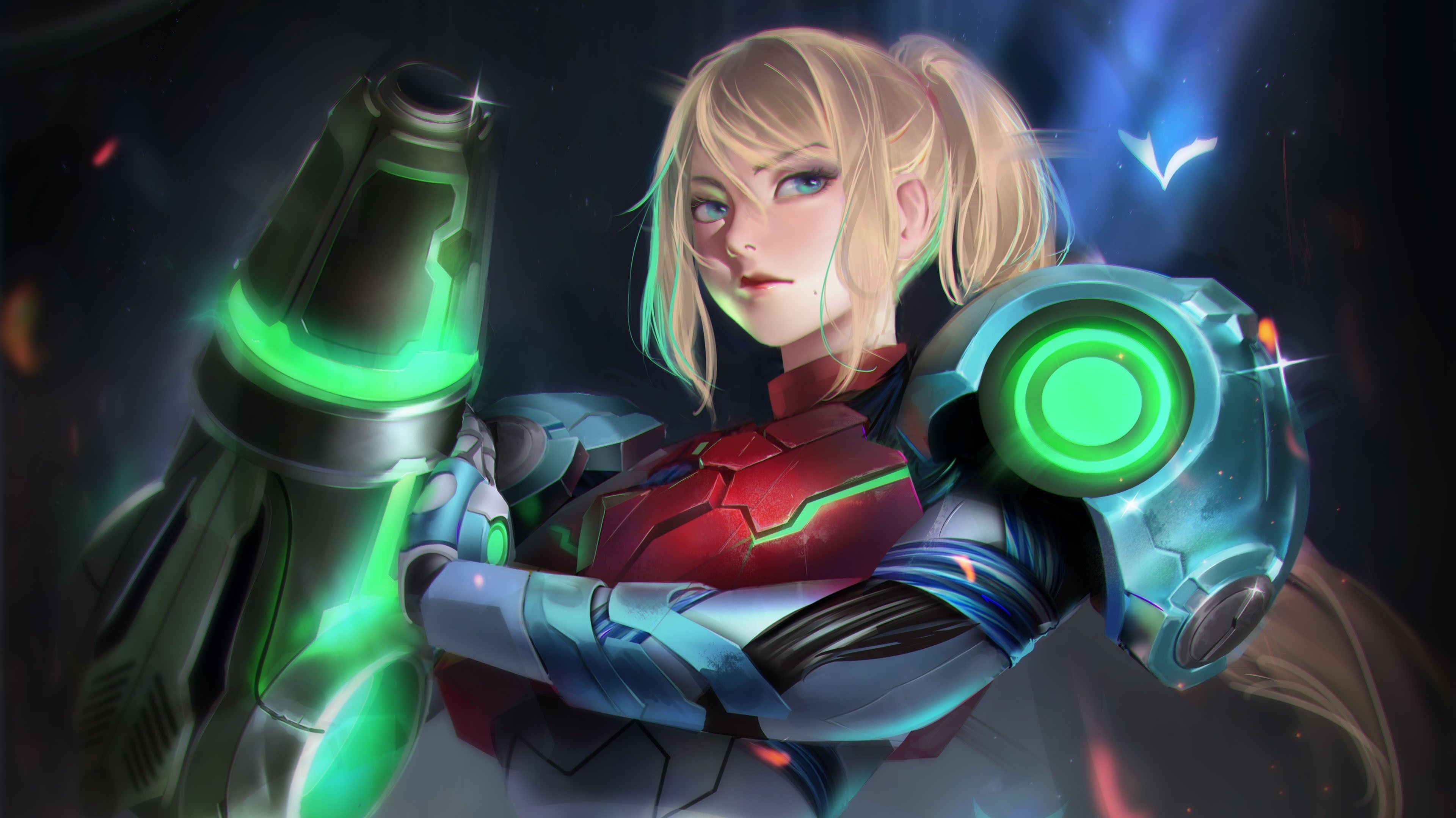 3840x2160 Samus Aran 4K HD Metroid Wallpaper