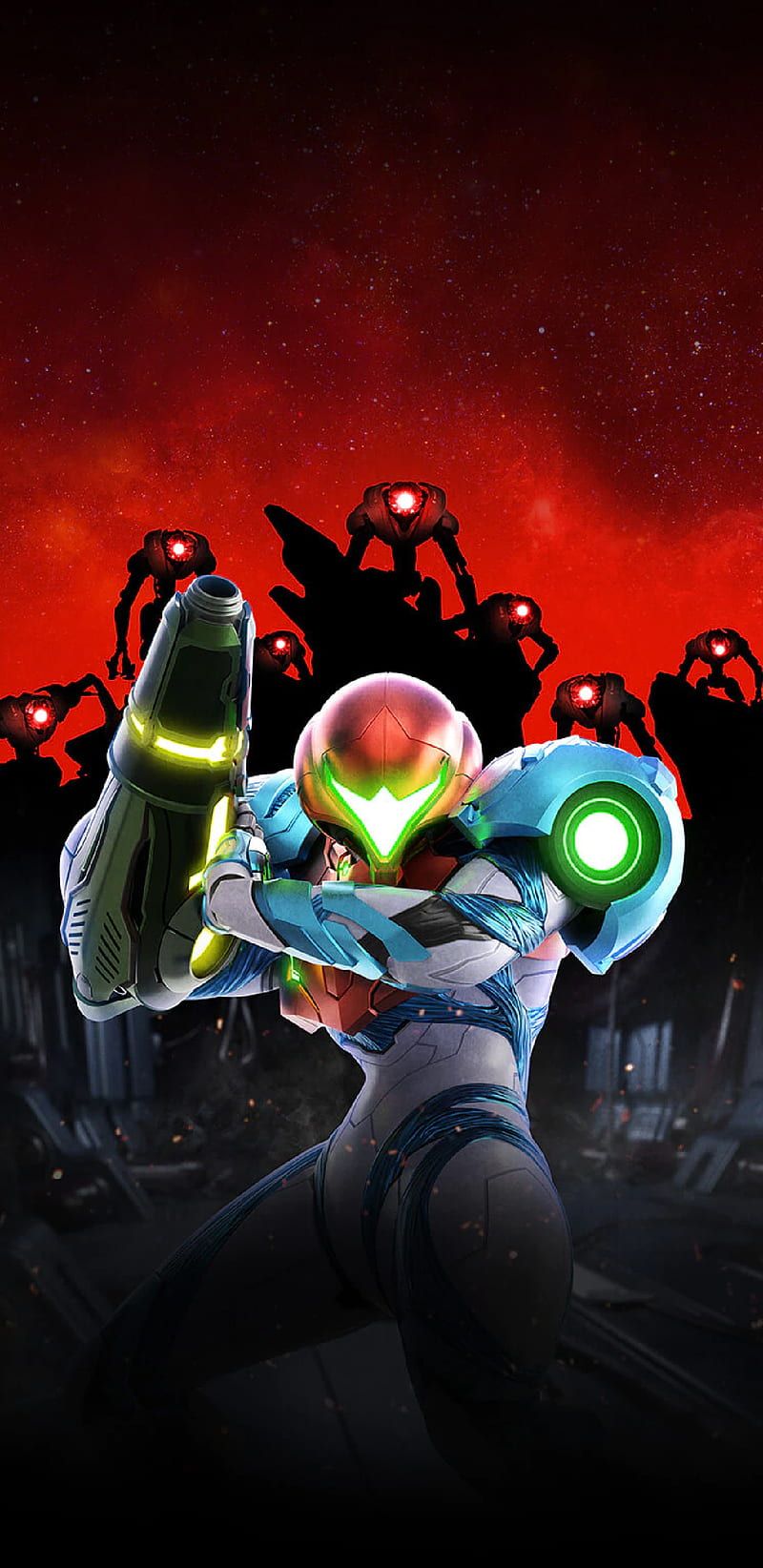 800x1644 Metroid Dread variant metroid dread, samus, HD phone wallpaper