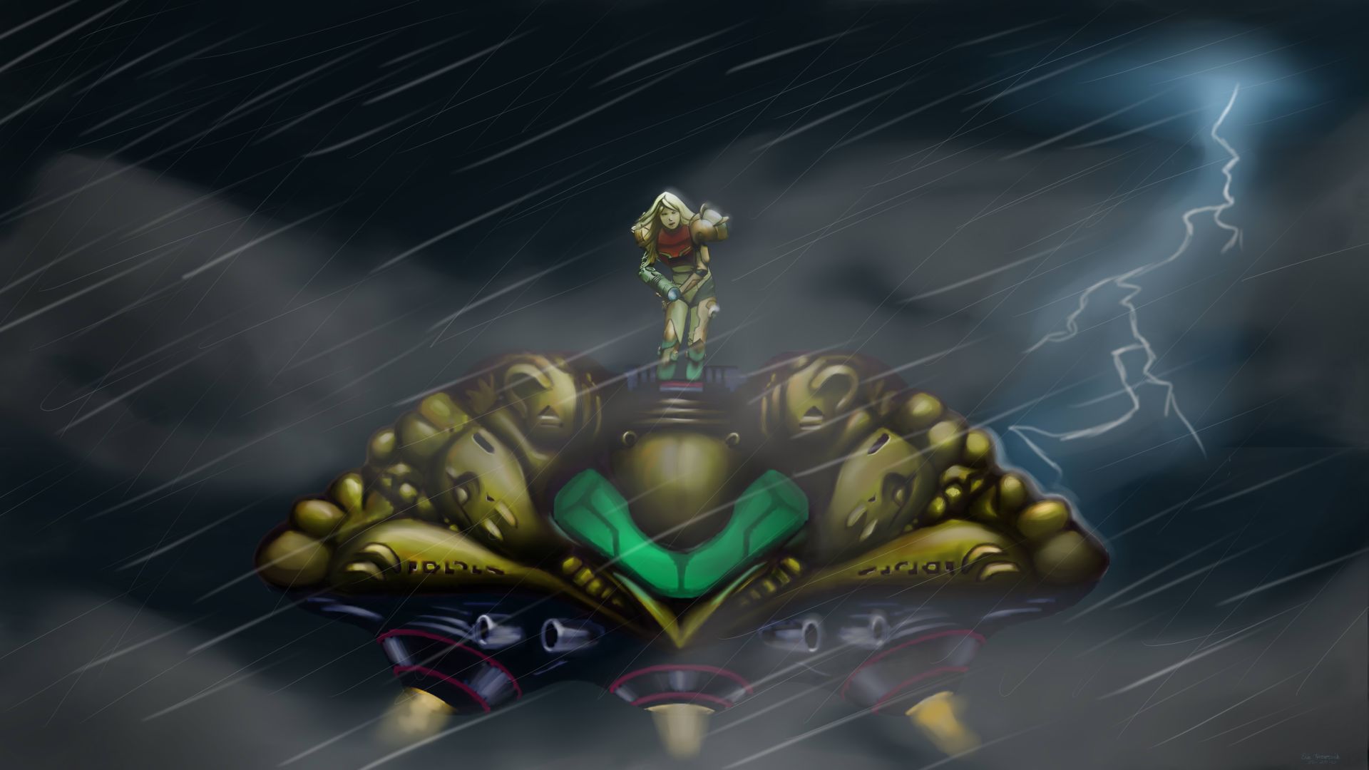 1920x1080 Free Super Metroid 4K Wallpaper & Desktop HD Background for PC
