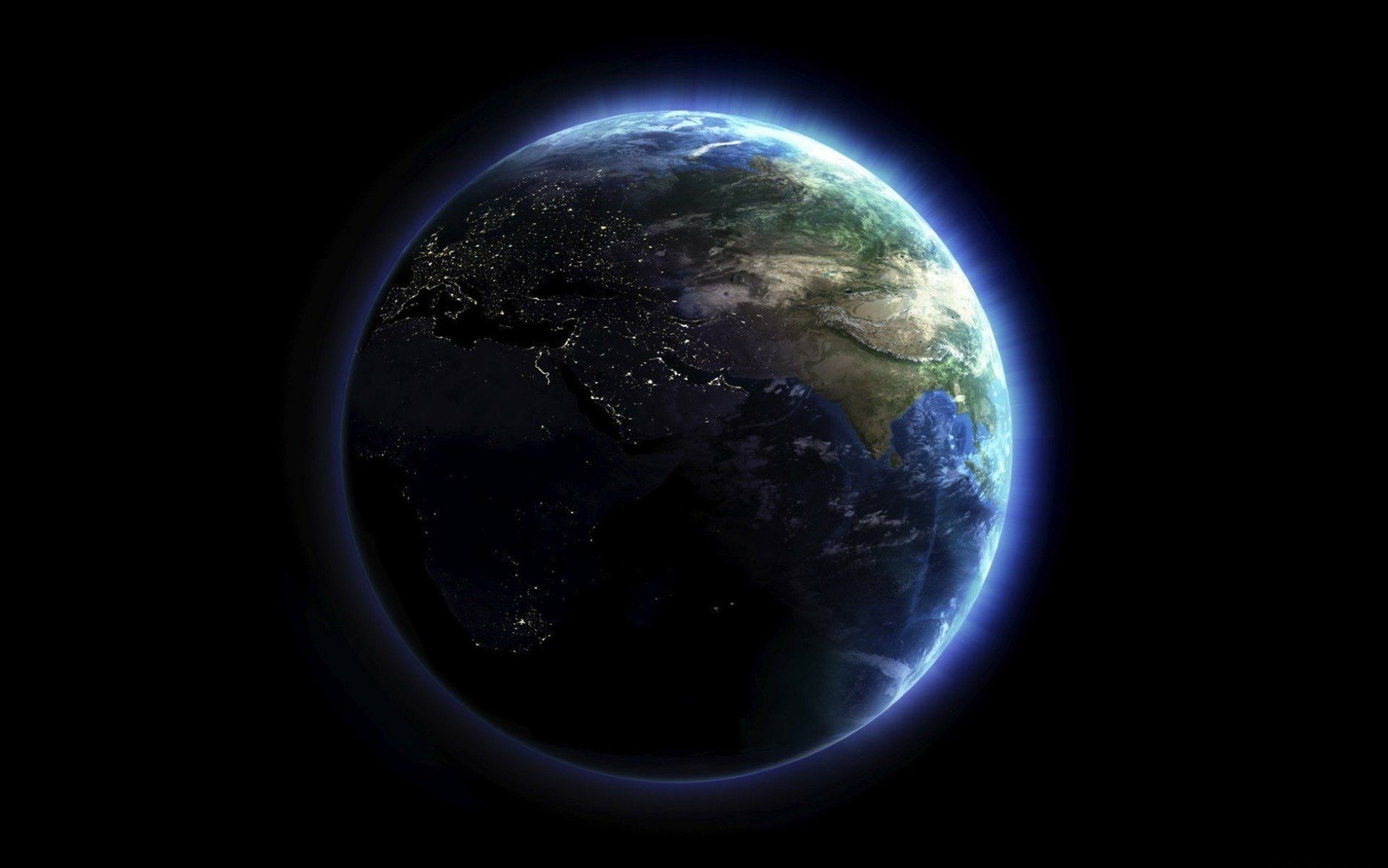 1920x1200 Download India Near East Nature Earth From Space HD Wallpaperx1200