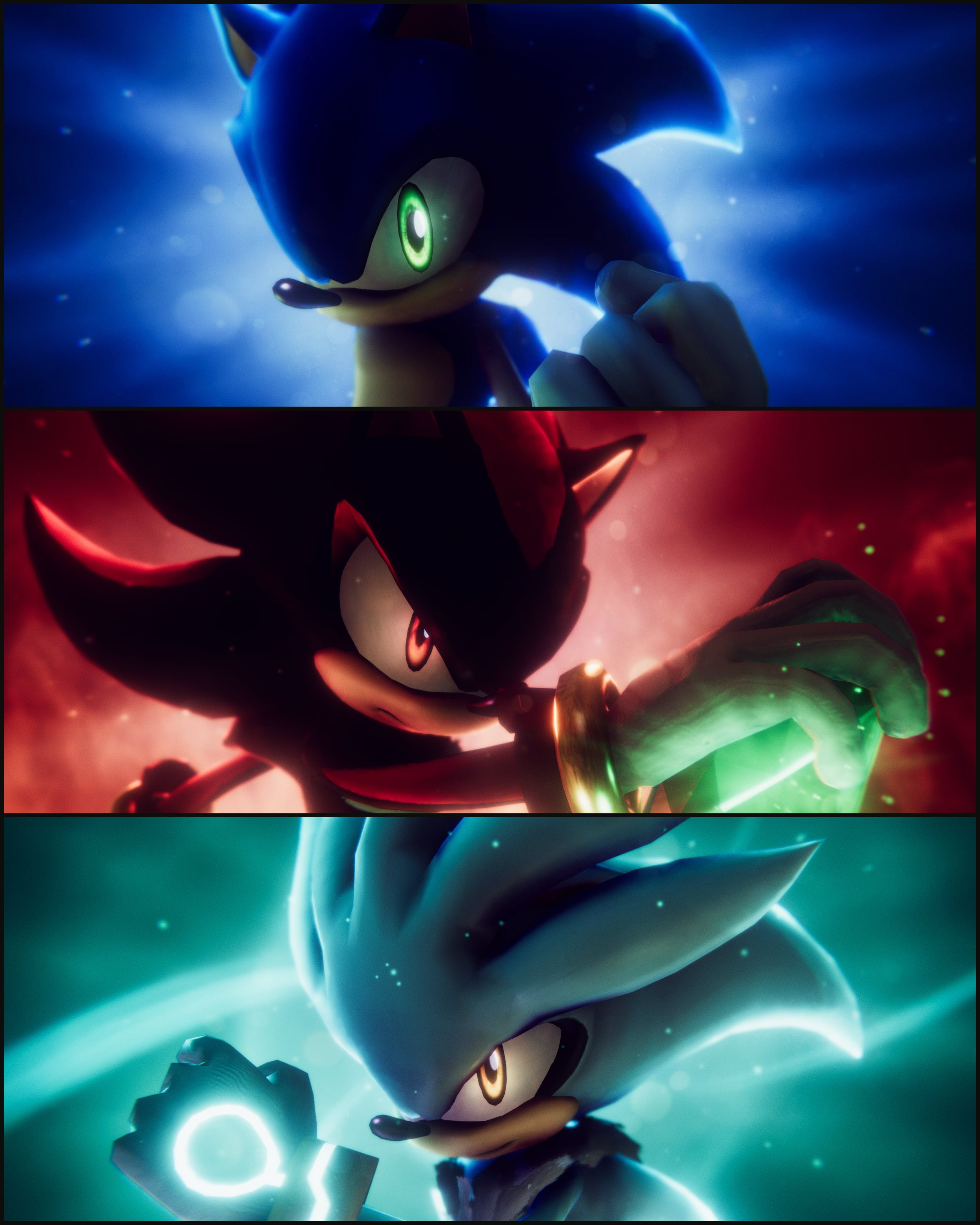 4096x5120 Happy 15th Anniversary Sonic 2006! Credit to @ChaosX2006