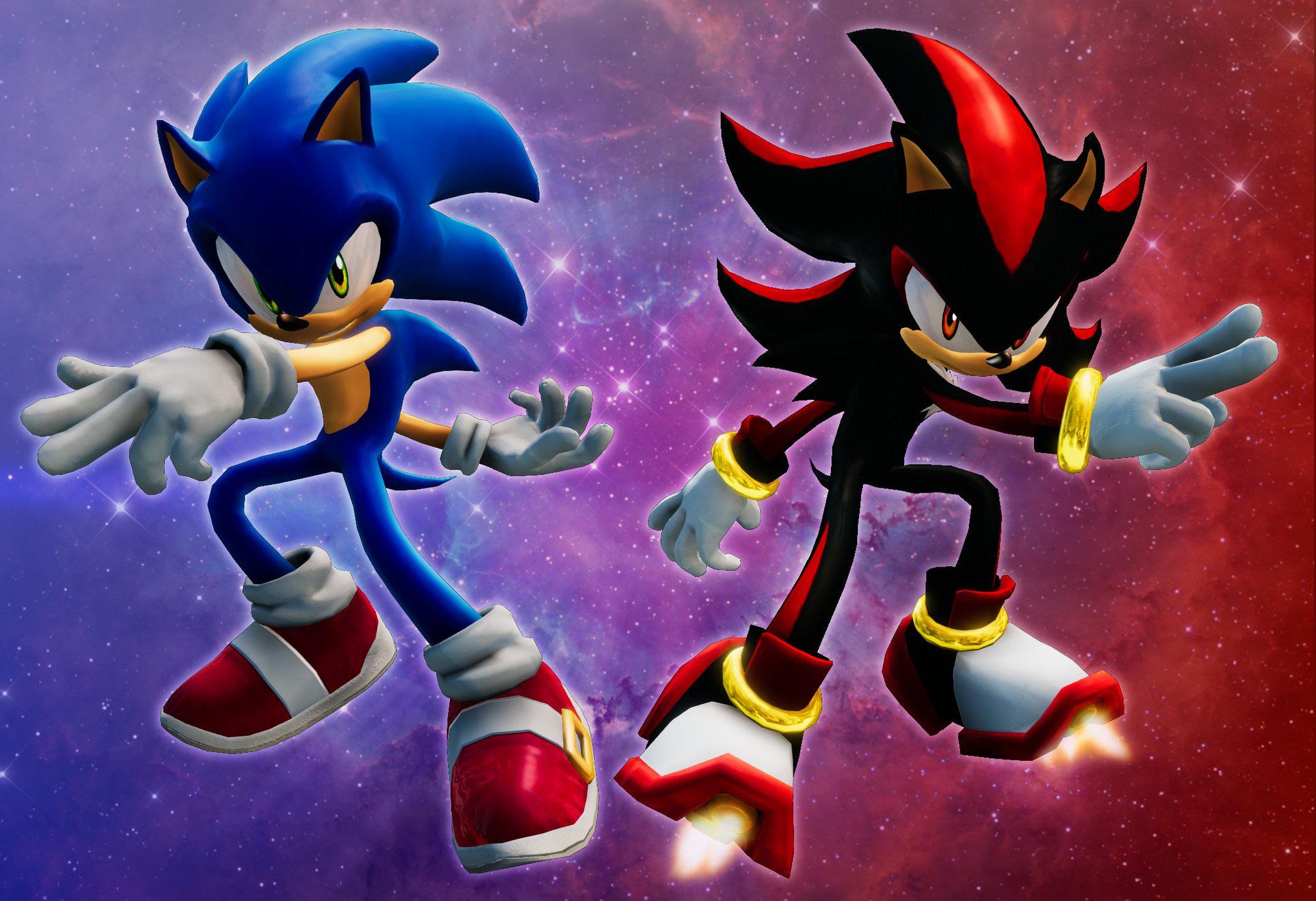 2048x1404 Amazing Sonic And Shadow Renders The Same Person Making P 06