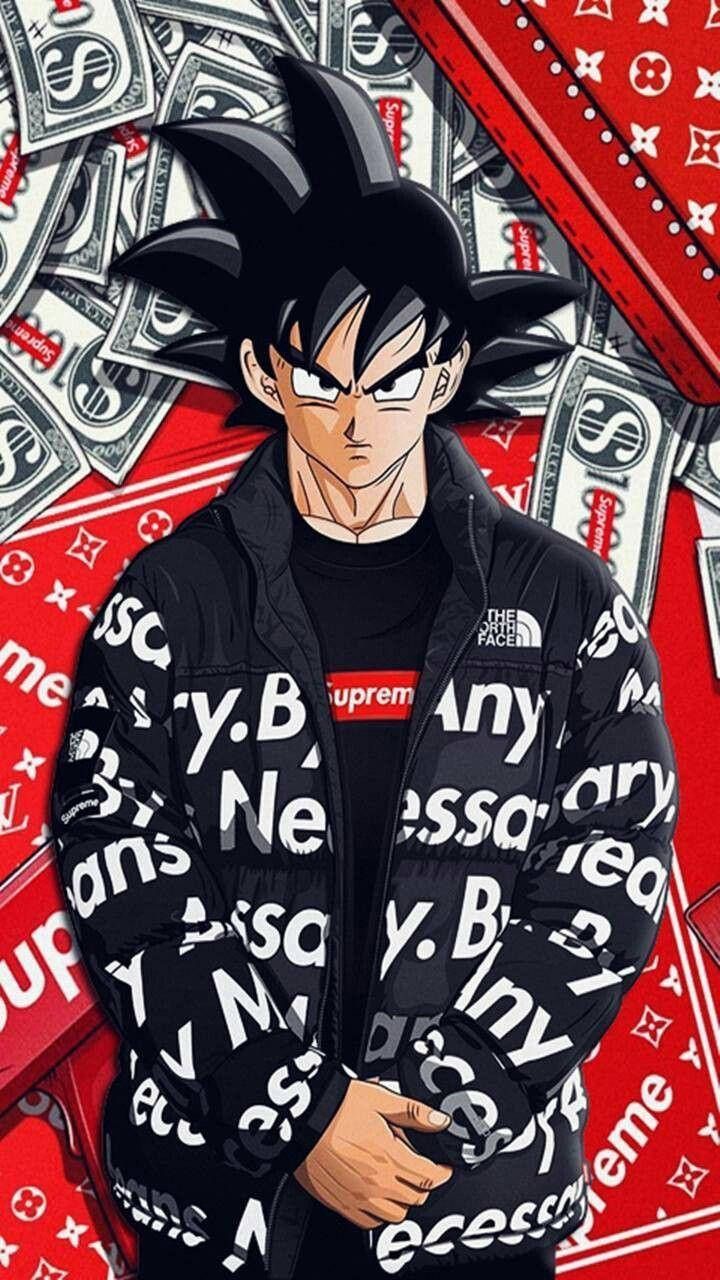 720x1280 Download Dope Supreme Goku Wallpaper