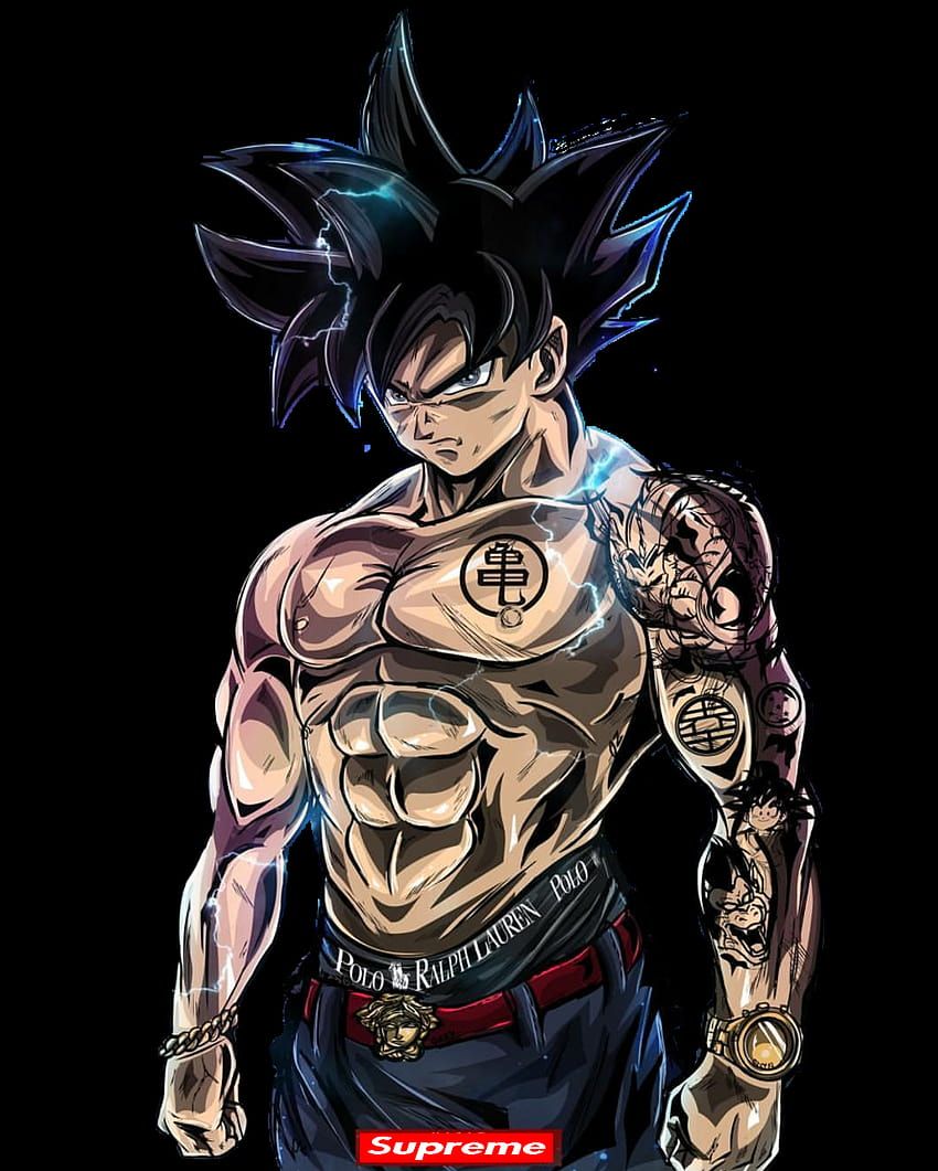 850x1061 Goku Hypebeast, goku gangster HD phone wallpaper
