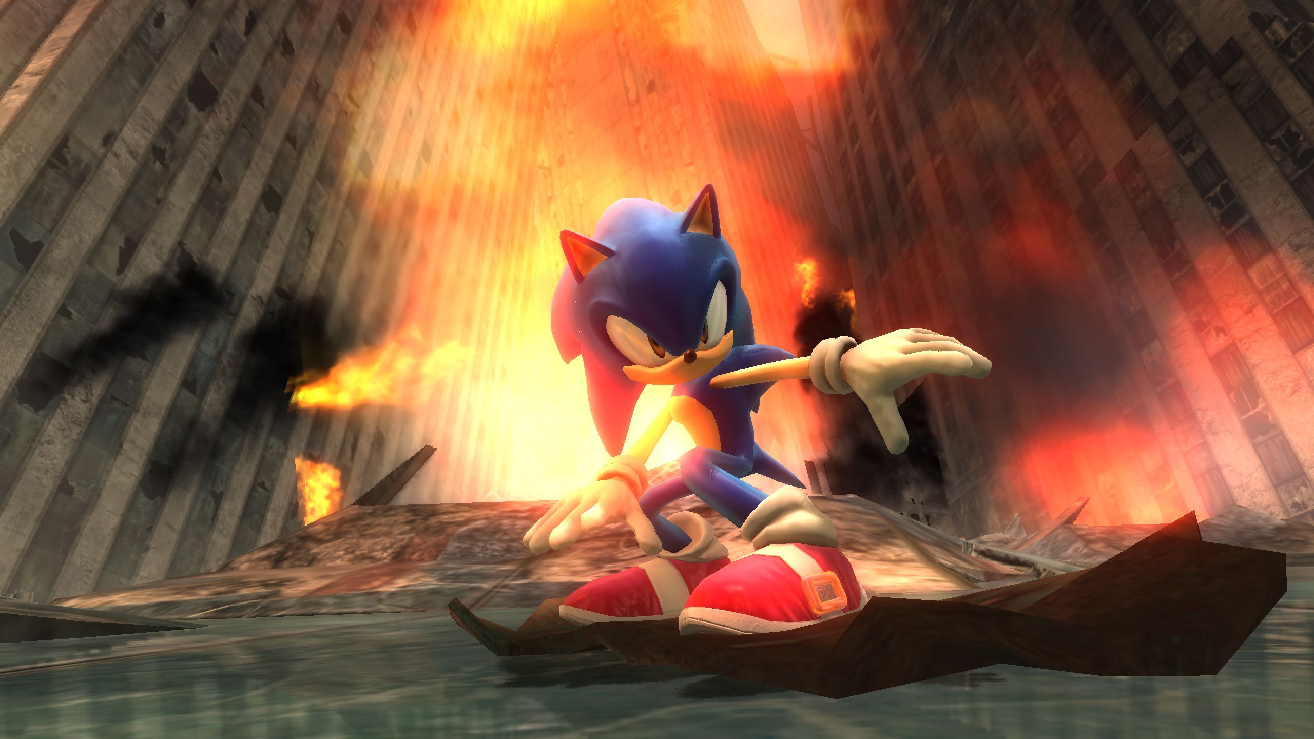 2560x1440 Crisis City. Sonic Wiki Zone