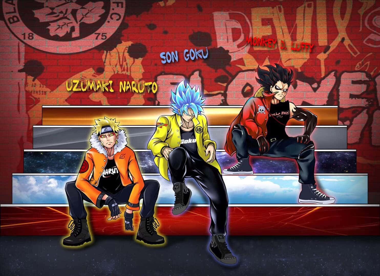 1484x1080 Gangster Goku Wallpaper