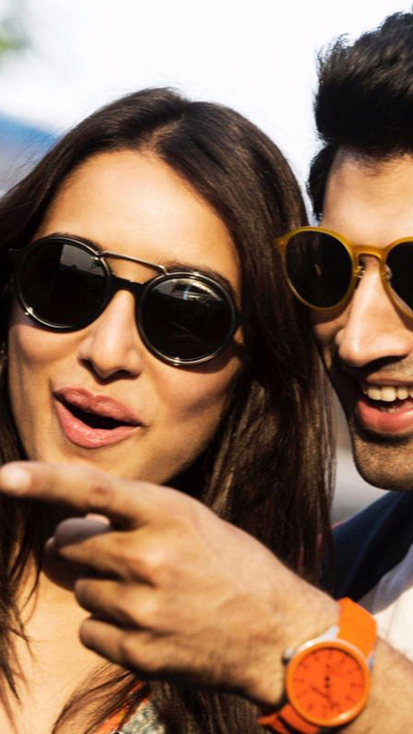 1440x2560 Wallpaper Ok Jaanu, Shraddha Kapoor, Aditya Roy Kapoor, Bollywood