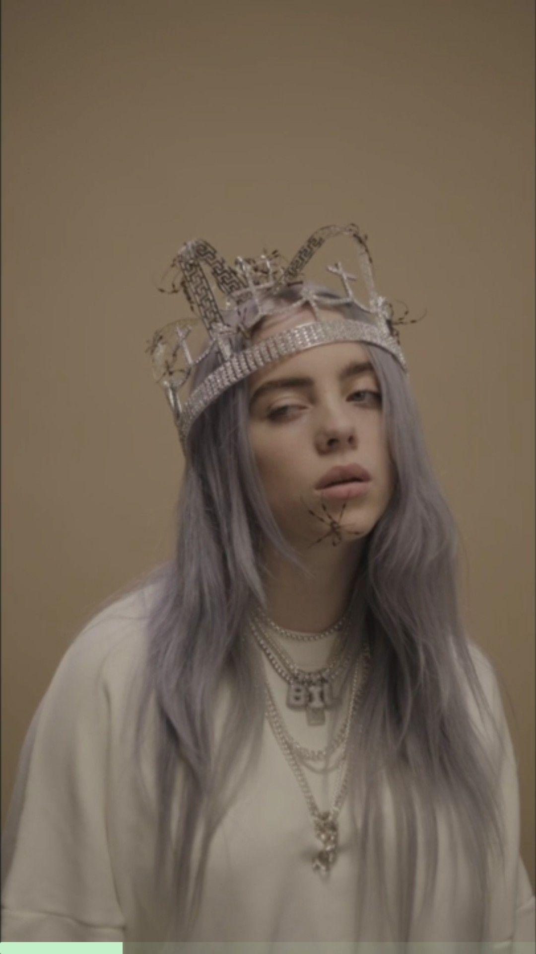Billie Eilish You Should See Me In A Crown Wallpapers Top Free Billie Eilish You Should See Me In A Crown Backgrounds Wallpaperaccess