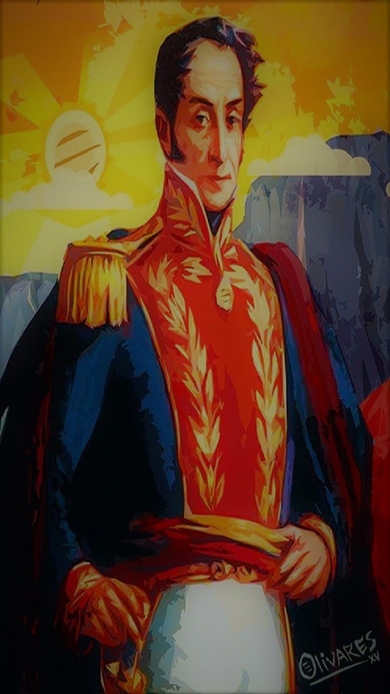 800x1422 HD simon bolivar wallpaper