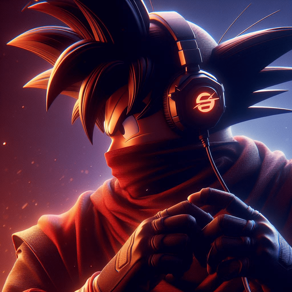 1024x1024 Goku being a gangster
