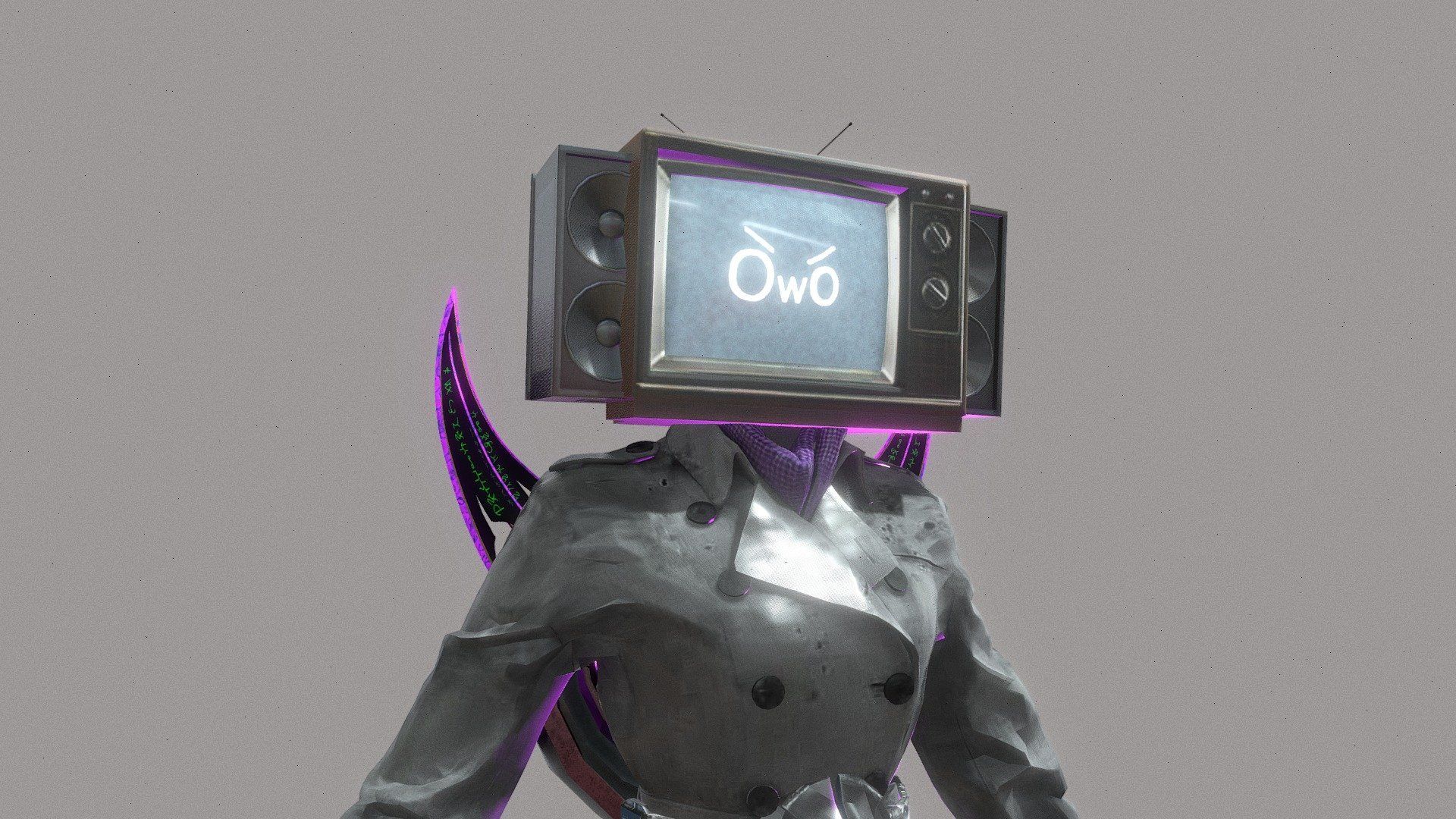 1920x1080 Upgrade Tv Woman Free 3D model by AGI (aka A Goofy Idiot) [ba09e42]