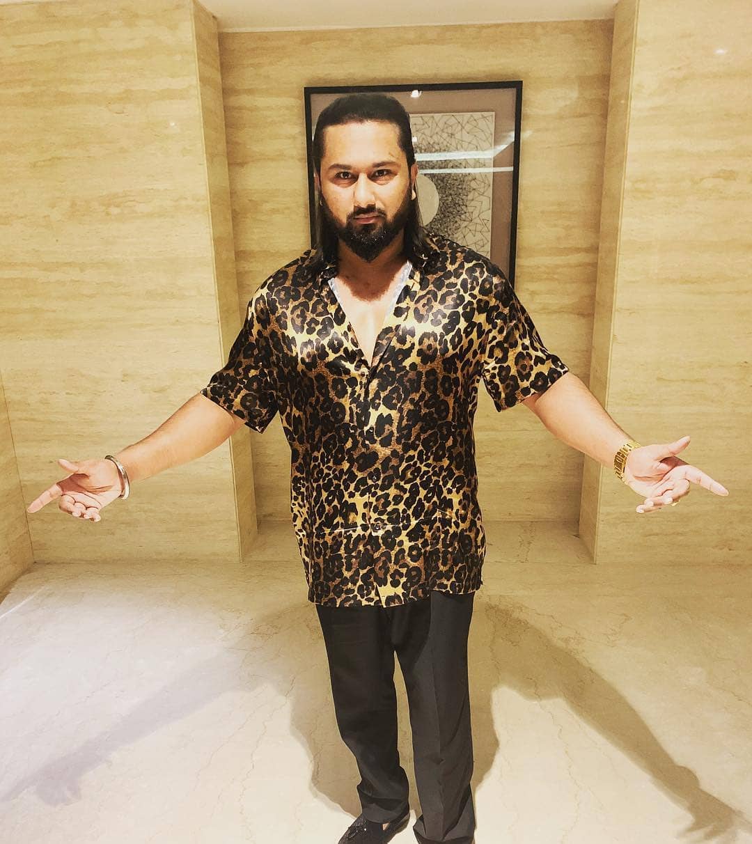 1080x1212 Photos: Yo Yo Honey Singh attends Kapil Sharma's wedding reception