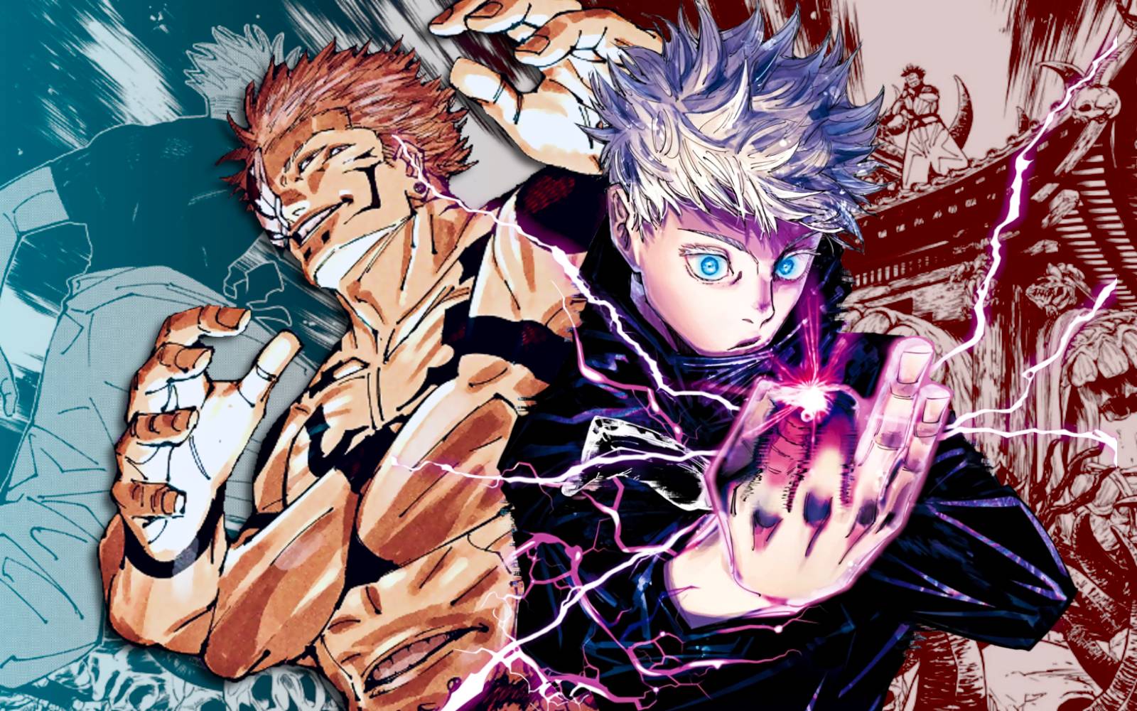 1600x1000 Jujutsu Kaisen Gojo Vs. Sukuna Cosplay Recreates One Of The Series' Most Epic Showdowns