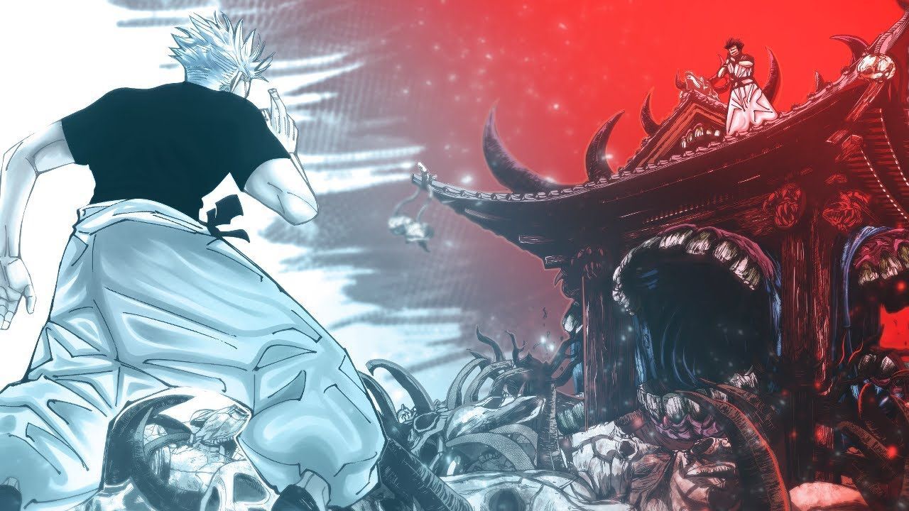 1280x720 SUKUNA'S DOMAIN EXPANSION OVERWHELMS GOJO. Jujutsu Kaisen 225 REVIEW