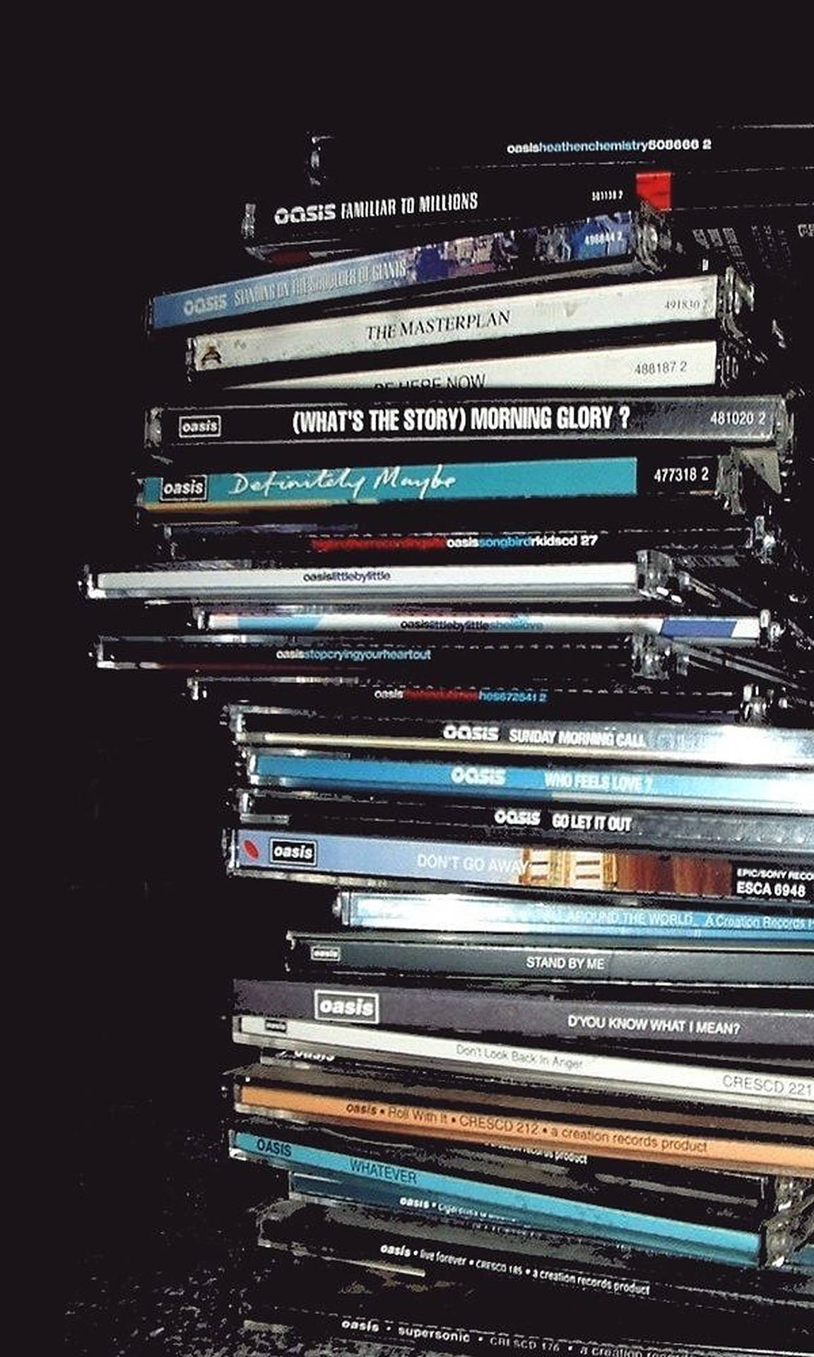 1152x1920 Download Oasis Band Cd Wallpaper