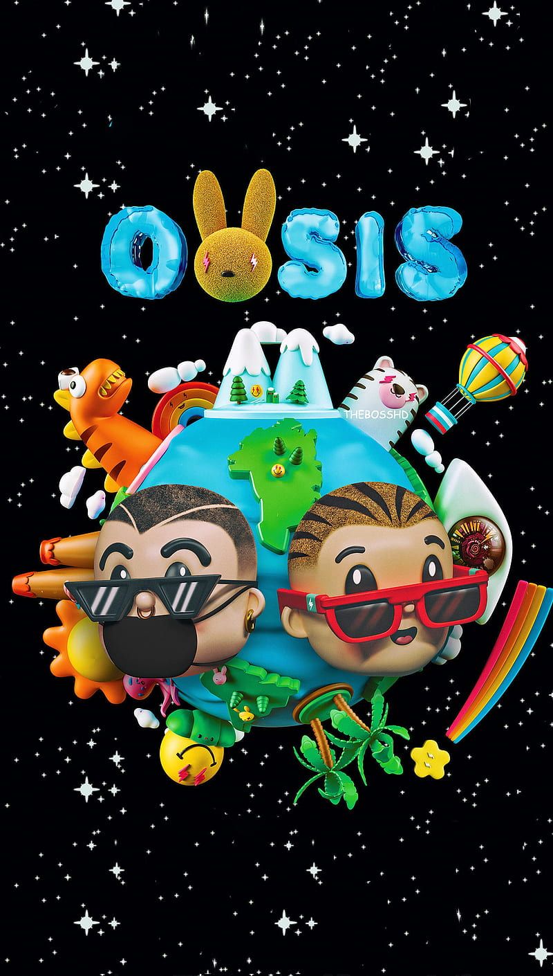 800x1410 Oasis Album, artistas, bad bunny, j balvin, jbalvin, latin, music, oasis album, HD phone wallpaper
