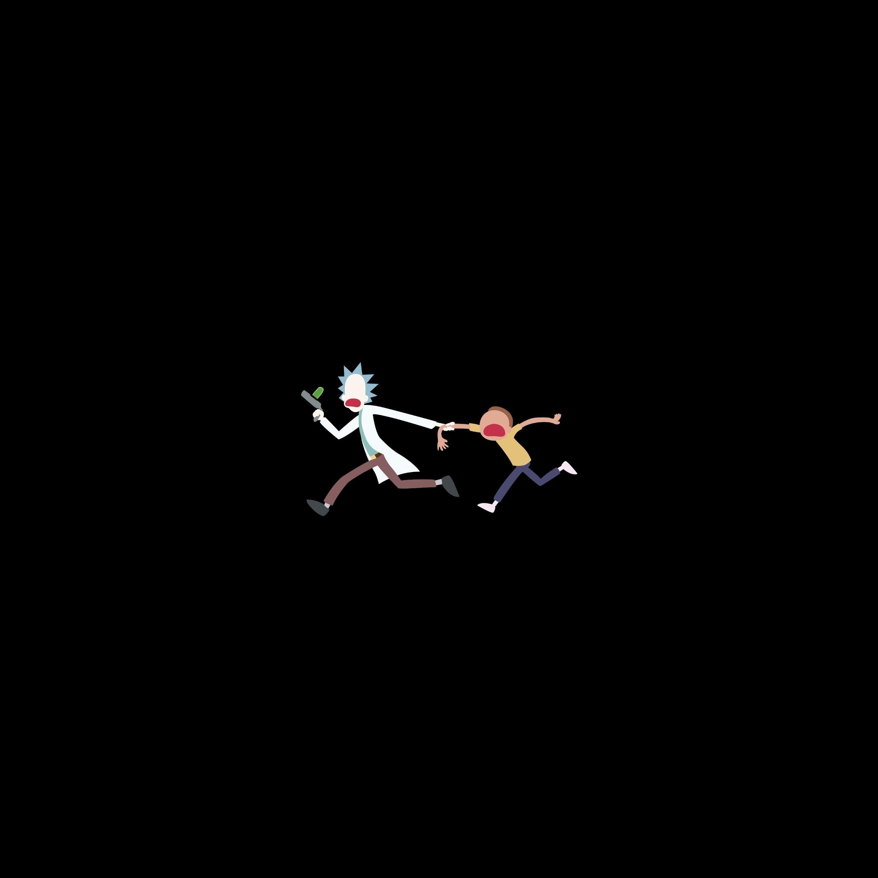 2960x2960 morty 4K wallpaper for your desktop or mobile screen free
