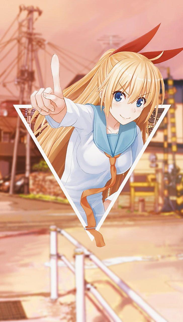 728x1282 HD Wallpaper: Anime, Anime Girls, Picture In Picture, Kirisaki