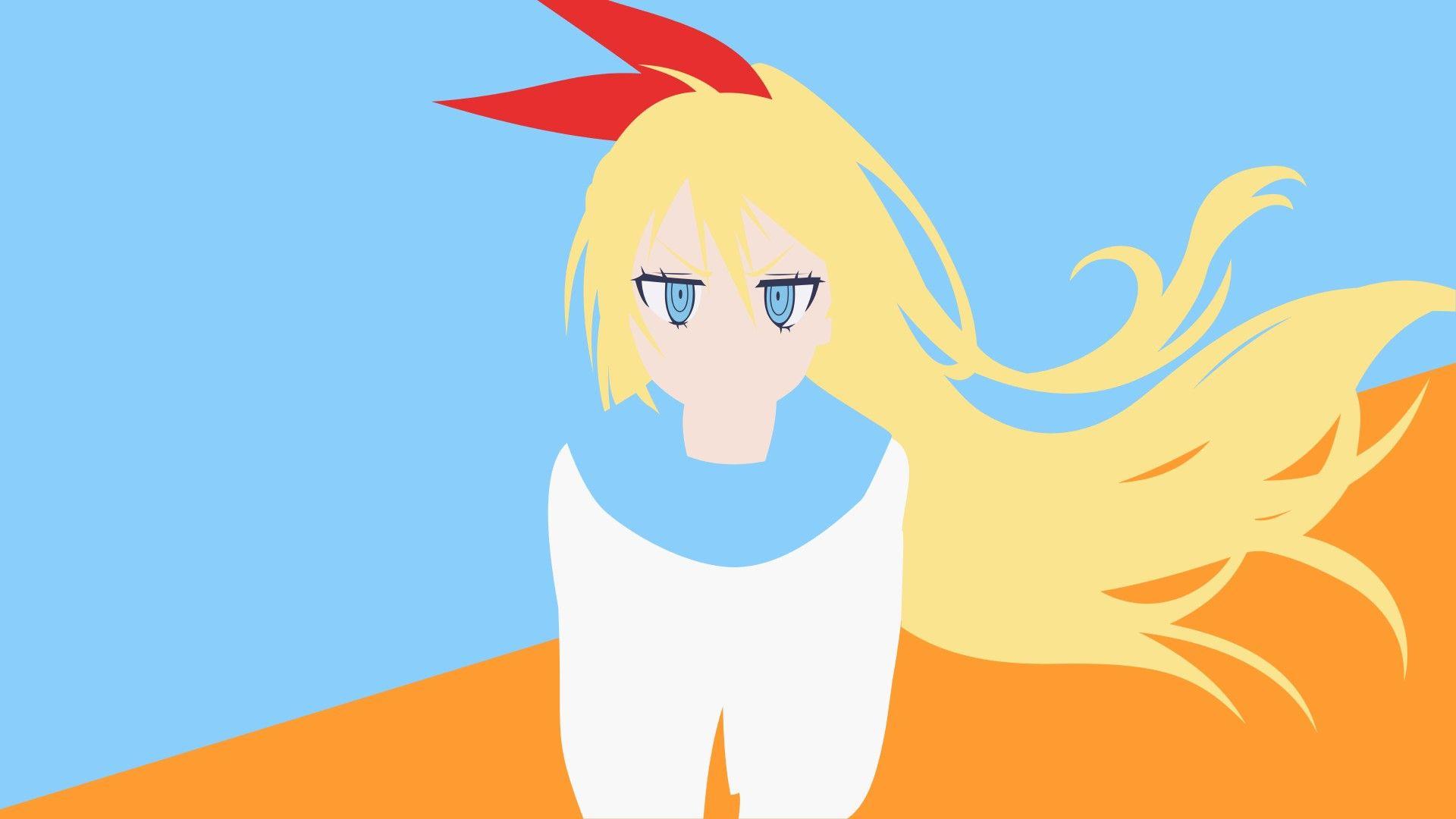 1920x1080 Nisekoi, Kirisaki Chitoge, Anime vectors Wallpaper HD / Desktop