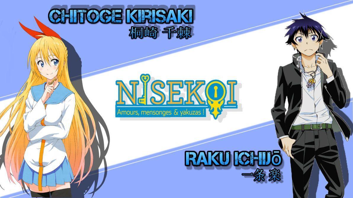 1192x670 Raku Ichijo x Chitoge Kirisaki Wallpaper. Nisekoi, Nisekoi wallpaper, Nisekoi raku