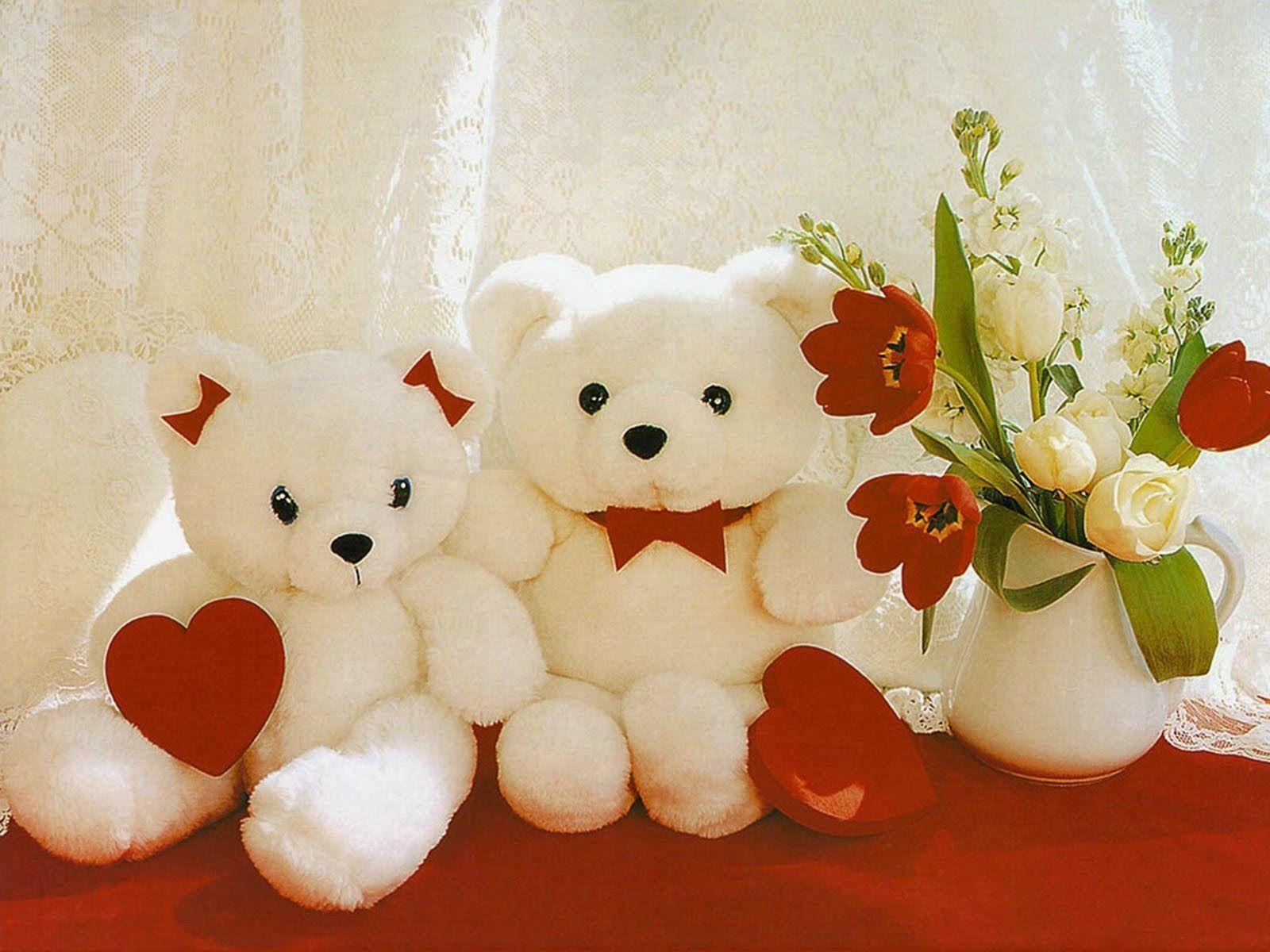 teddy bear love wallpaper hd