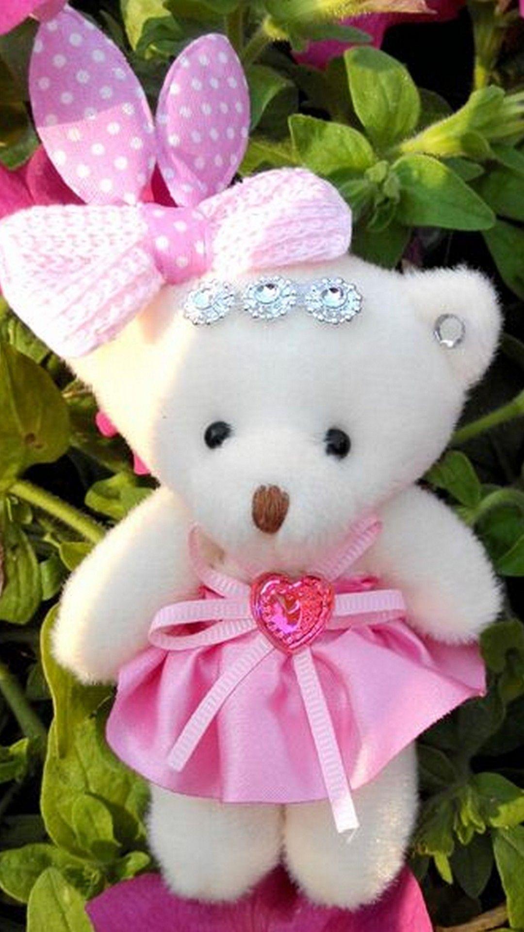 Hd Wallpaper Cute Teddy Bear For Mobile