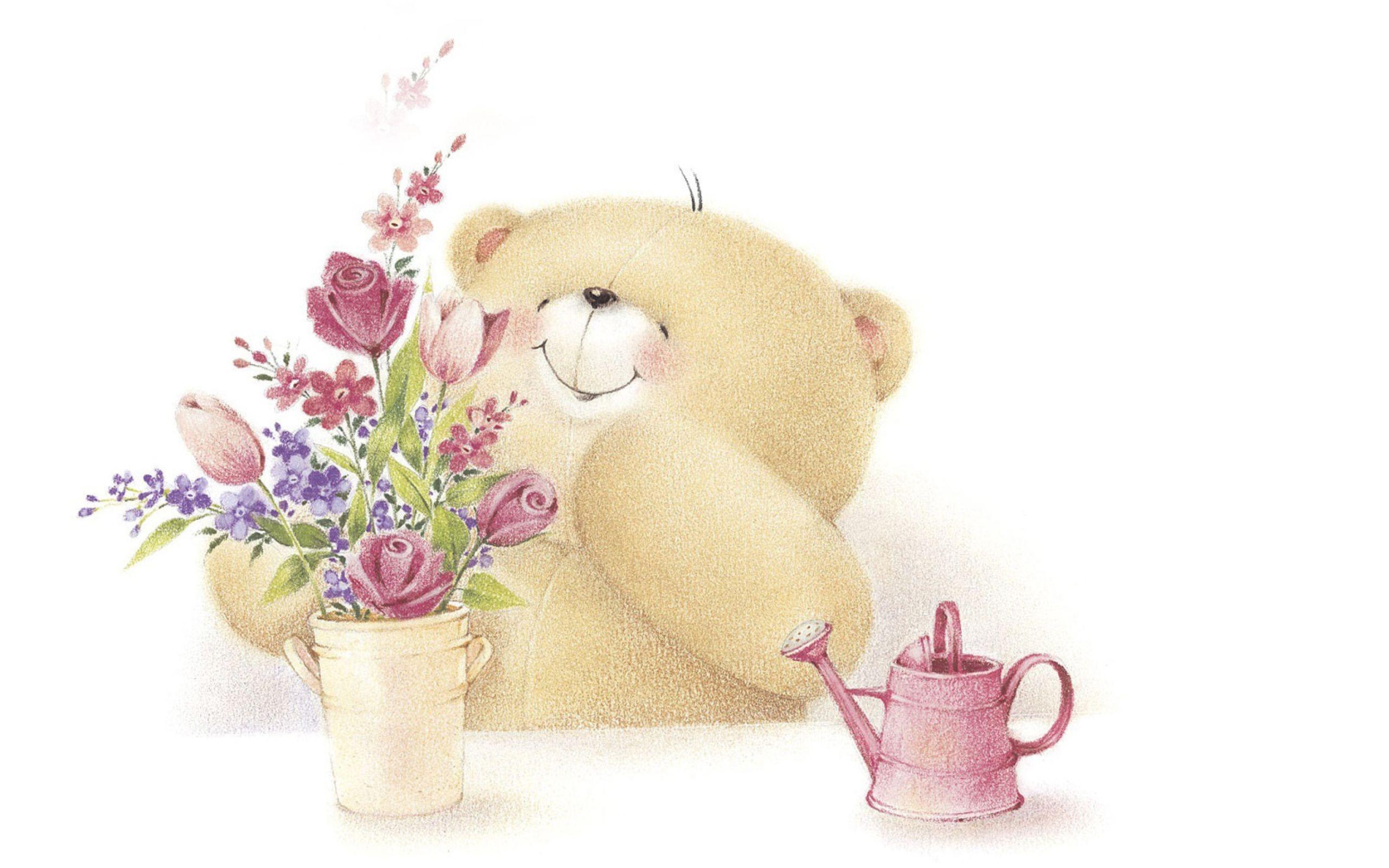 forever teddy flowers