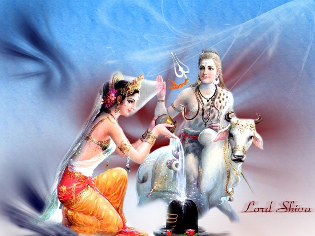 1024x768 Divine Thought - Temples, Mantras, Slokas, Festivals, Facts of God: Lord Shiva Parvati