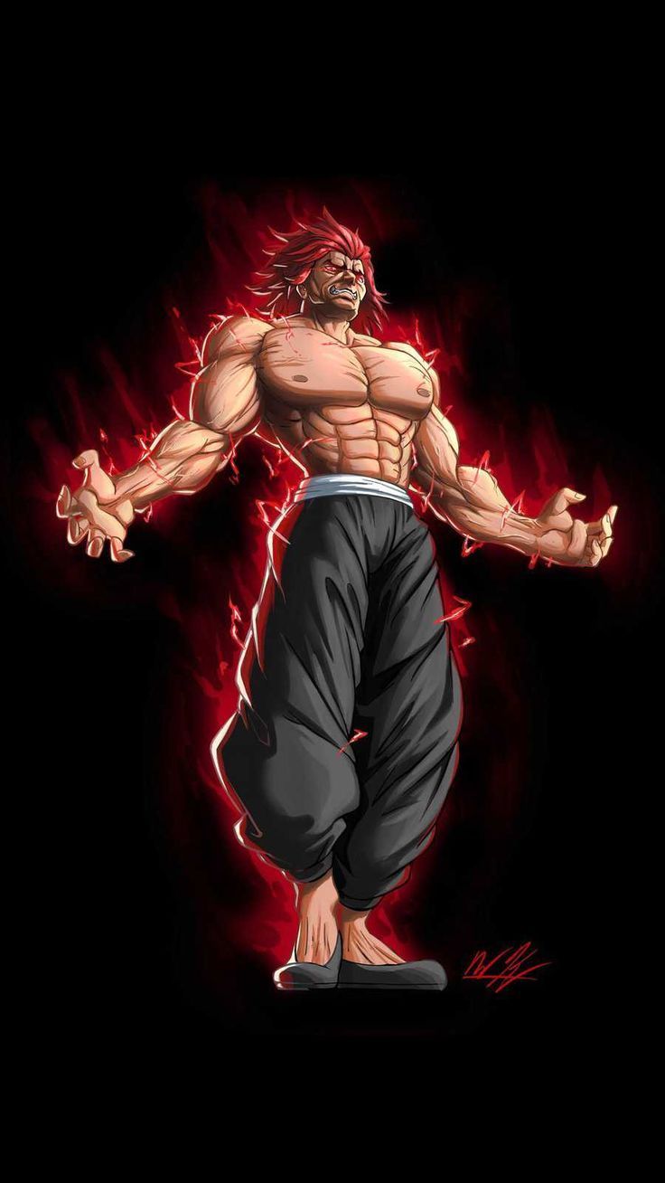 736x1308 Yujiro Hanma Wallpaper