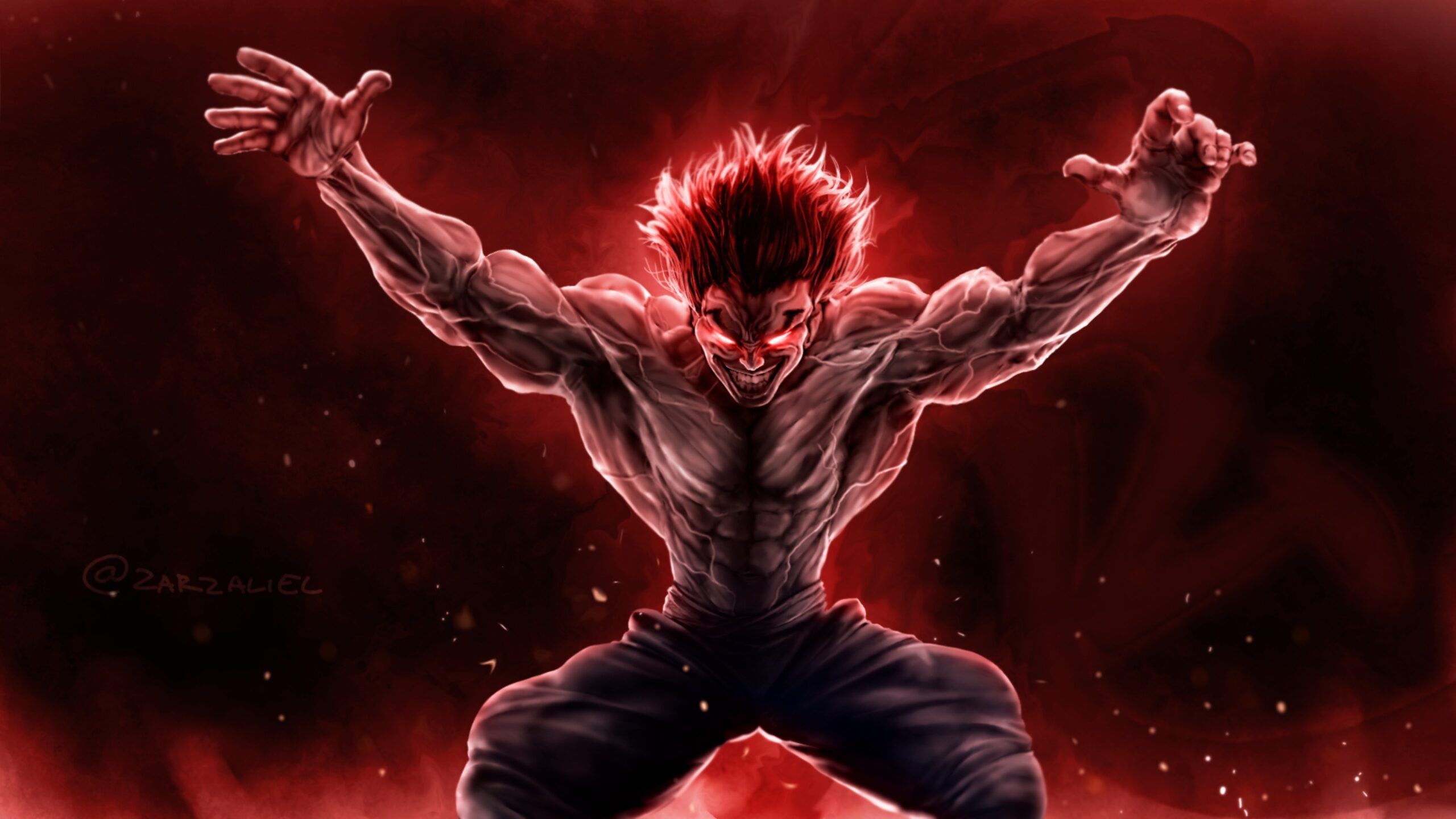 2560x1440 Best Yujiro Hanma 4k Wallpaper [ Ultra 4k ]