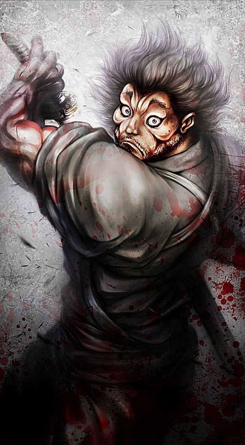 850x1541 Baki, yuichiro hanma HD phone wallpaper