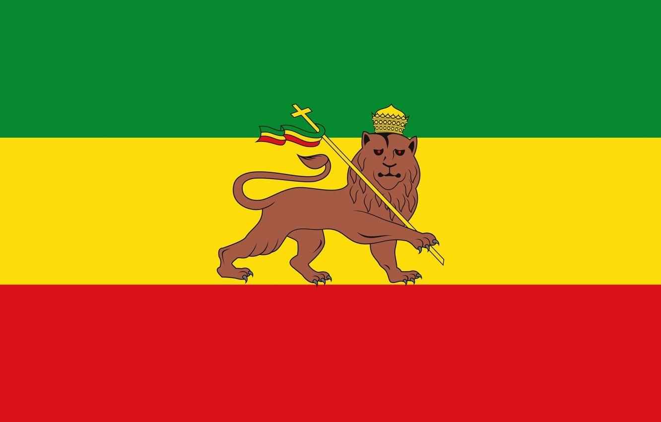 1332x850 Photo Wallpaper Rastafari, Rasta Flag, Ethiopian Empire