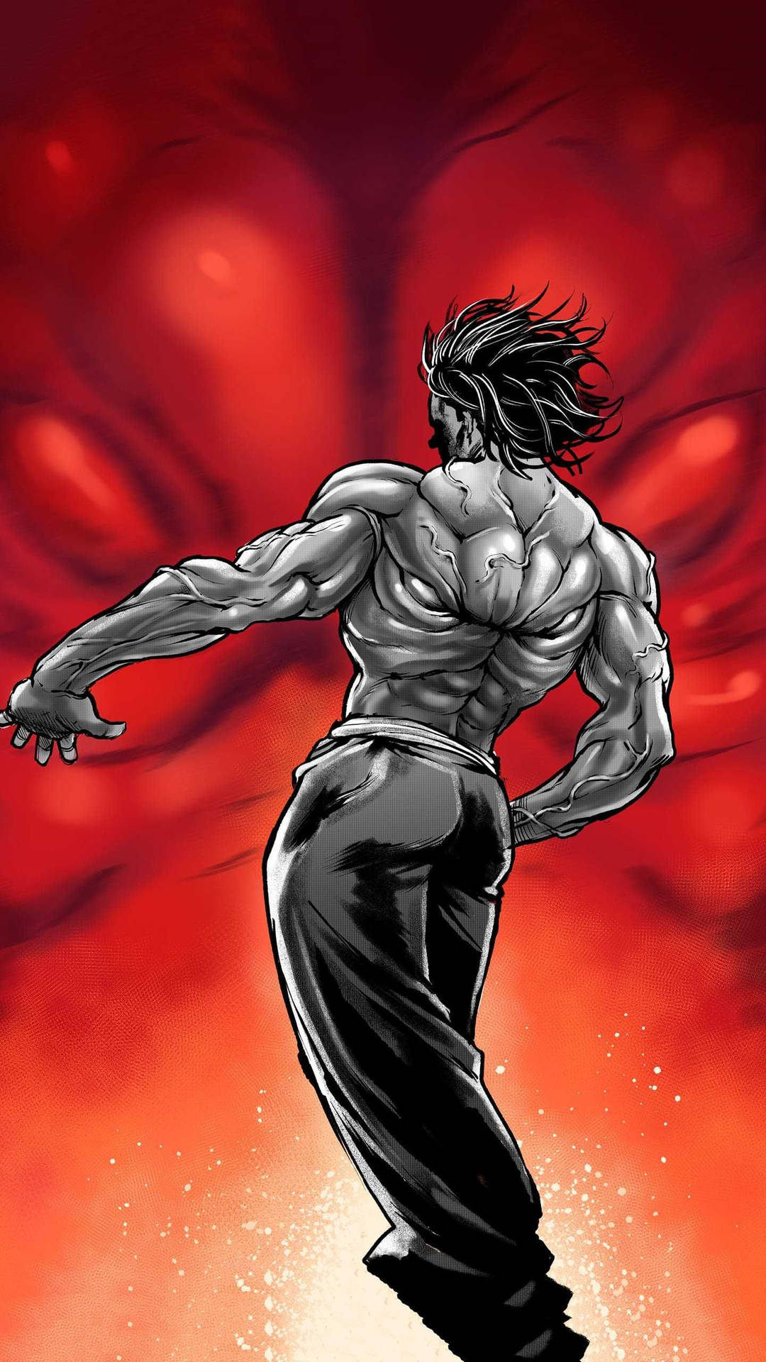 1080x1920 Yujiro Hanma 4k Phone Wallpaper