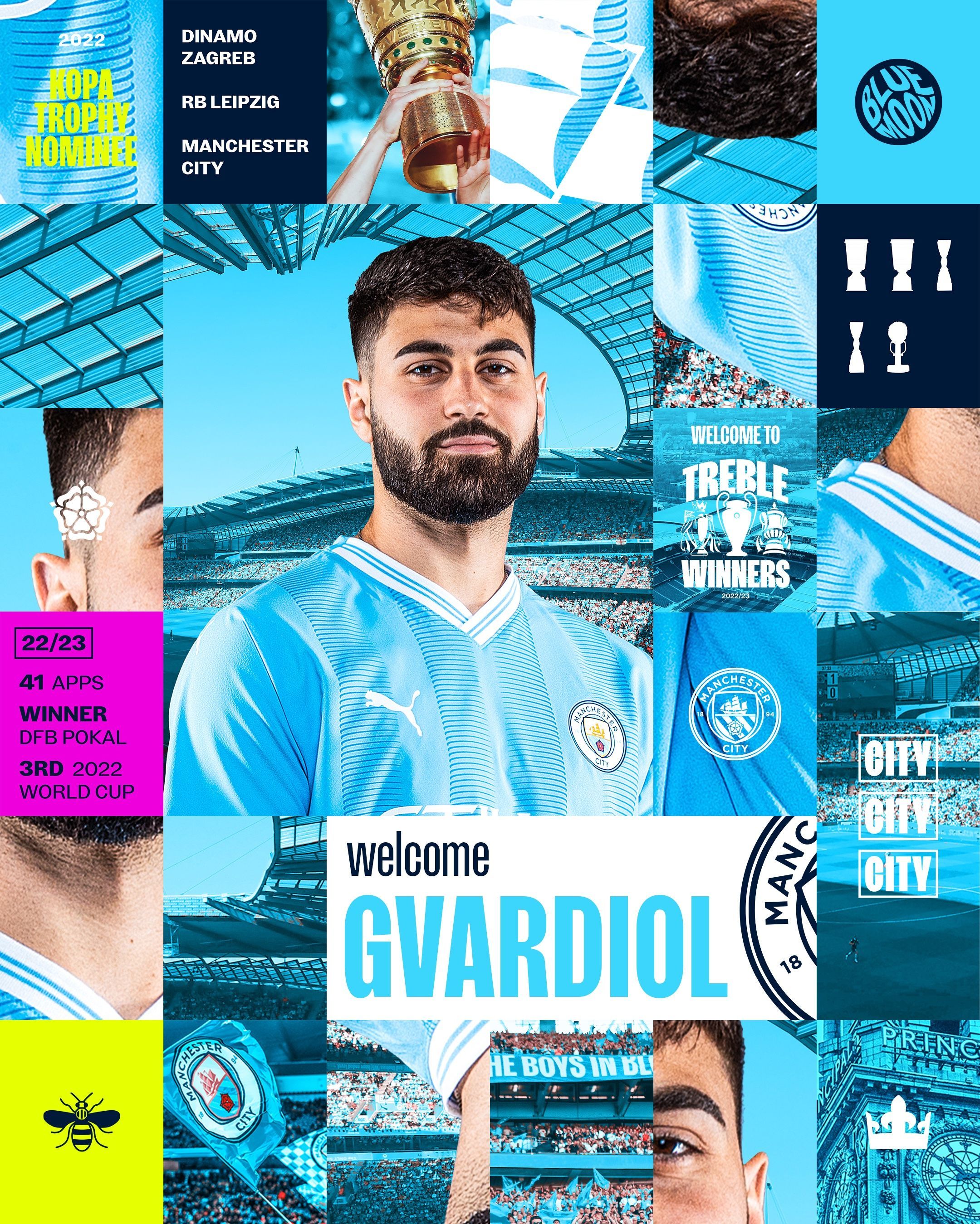2160x2700 Manchester City on X: Josko Gvardiol signs for City!